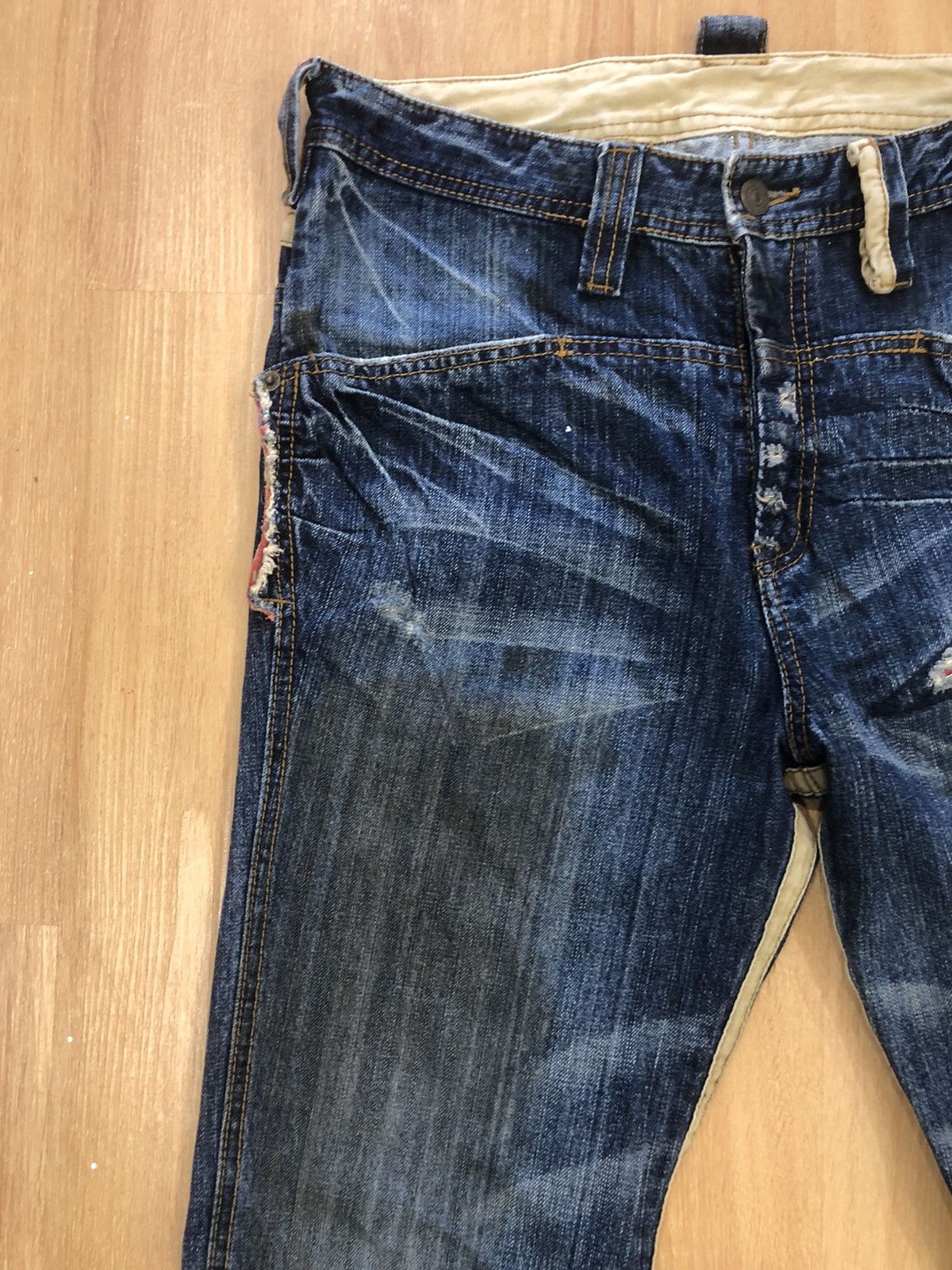 PPFM Japanese PPFM Distressed Denim Punk Style Size US 32 / EU 48 - 4 Thumbnail