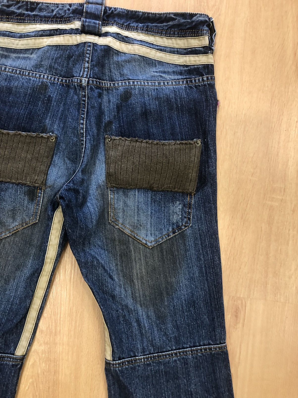 PPFM Japanese PPFM Distressed Denim Punk Style Size US 32 / EU 48 - 10 Thumbnail