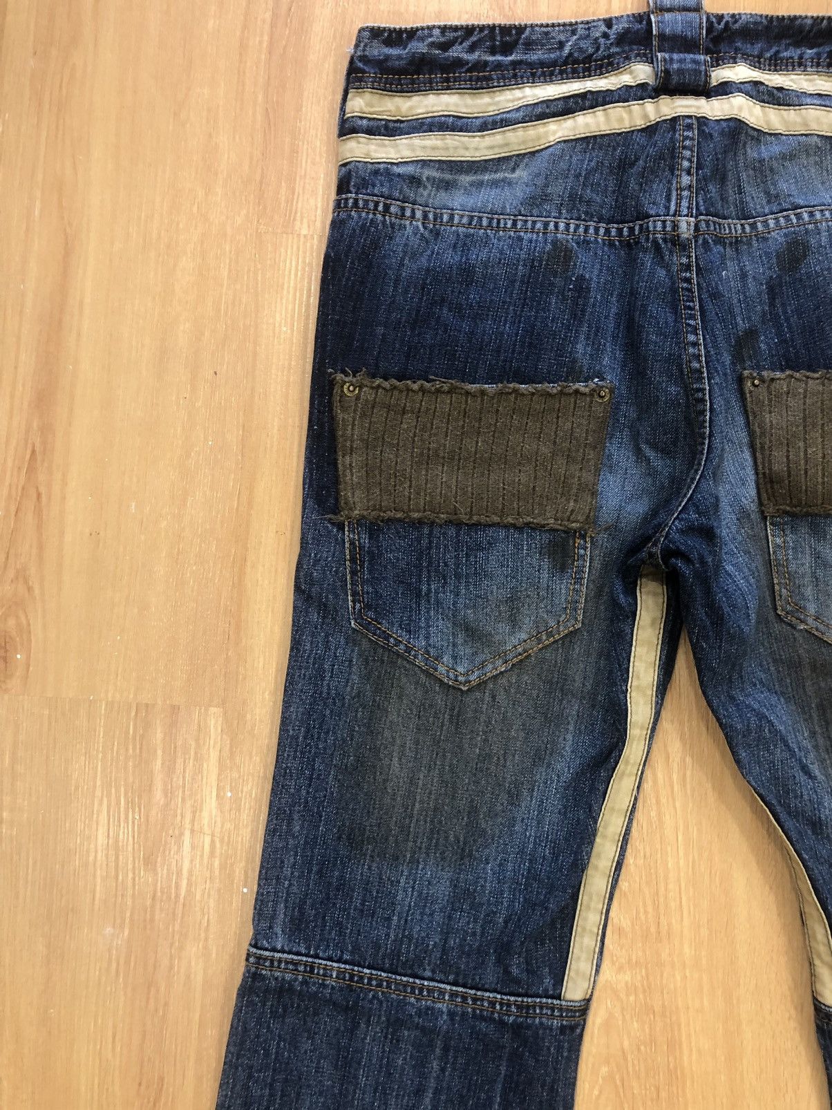 PPFM Japanese PPFM Distressed Denim Punk Style Size US 32 / EU 48 - 9 Thumbnail
