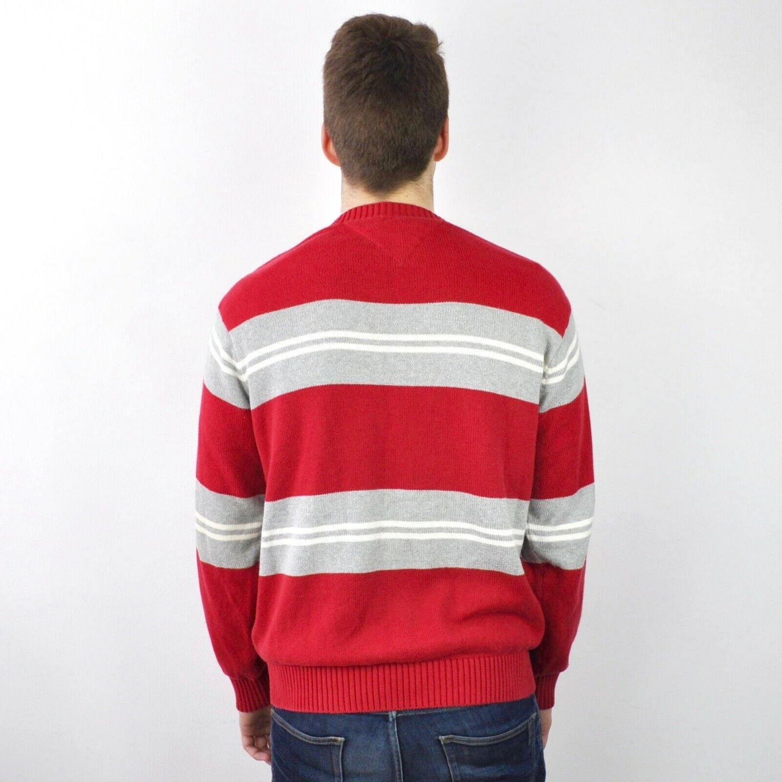 Tommy Hilfiger 100% Cotton Crew Neck Sweater Jumper Pullover Top Size US XL / EU 56 / 4 - 3 Thumbnail