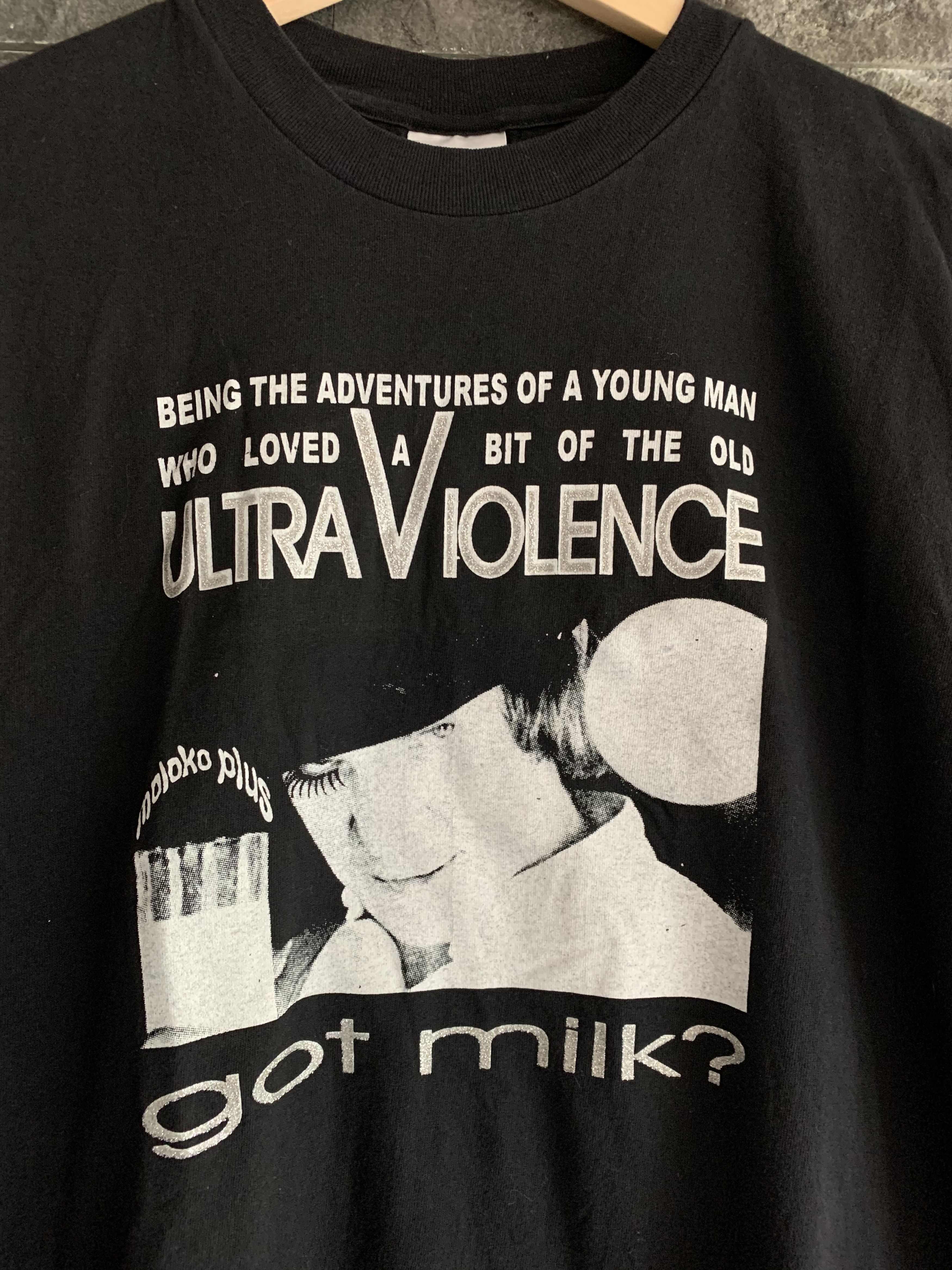 Vintage Vintage A Clockwork Orange Milk T Shirt Size US M / EU 48-50 / 2 - 4 Thumbnail