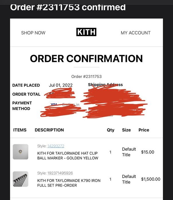 Kith Kith x TaylorMade K790 Iron Set | Grailed