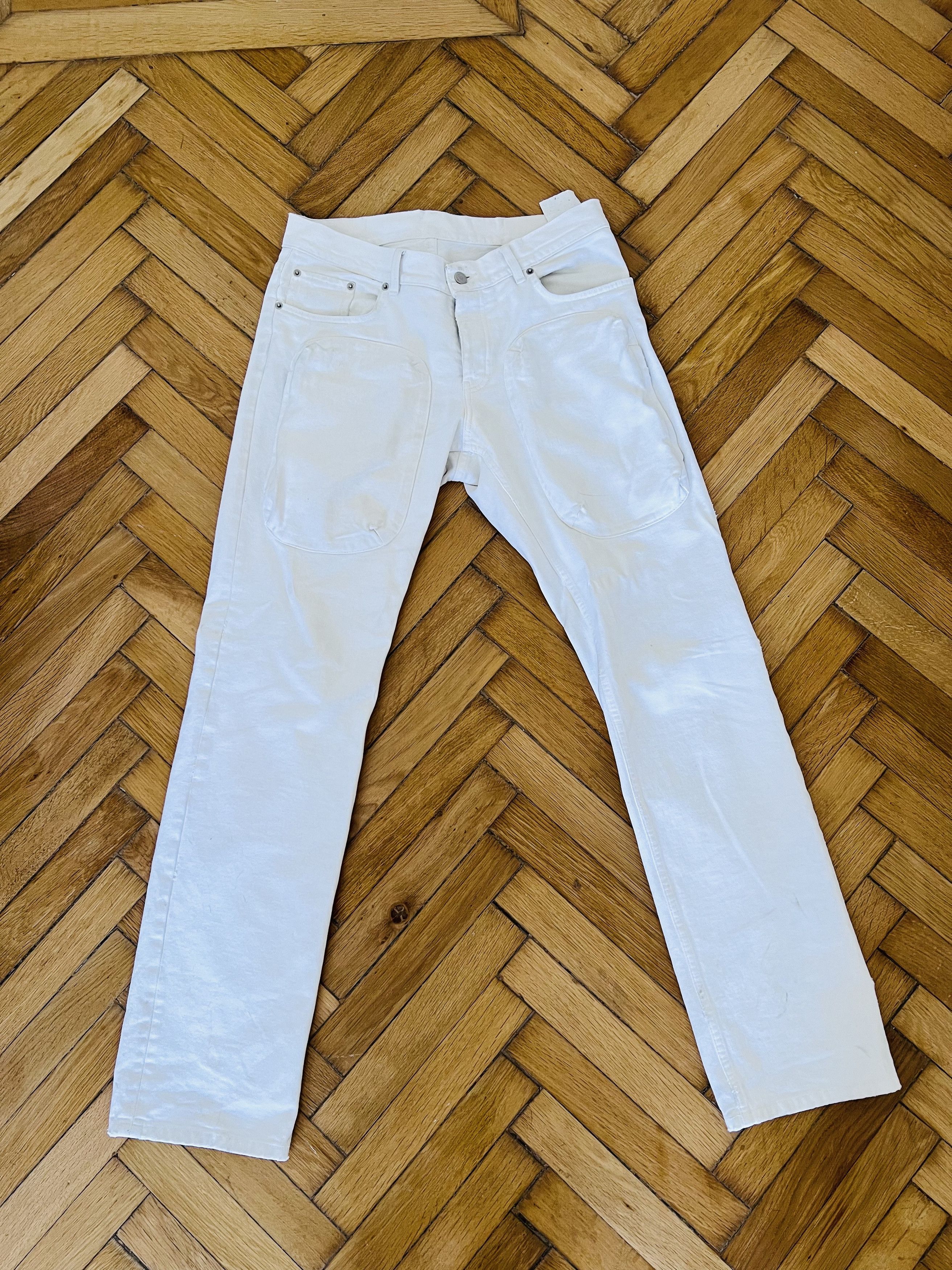 【テトリス】HELMUT LANG ホワイトデニム Helmut Lang White Jeans | Grailed