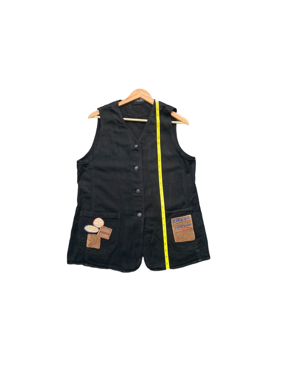 Japanese Brand Vintage Magenta Circus Safari Vest Size US M / EU 48-50 / 2 - 3 Thumbnail