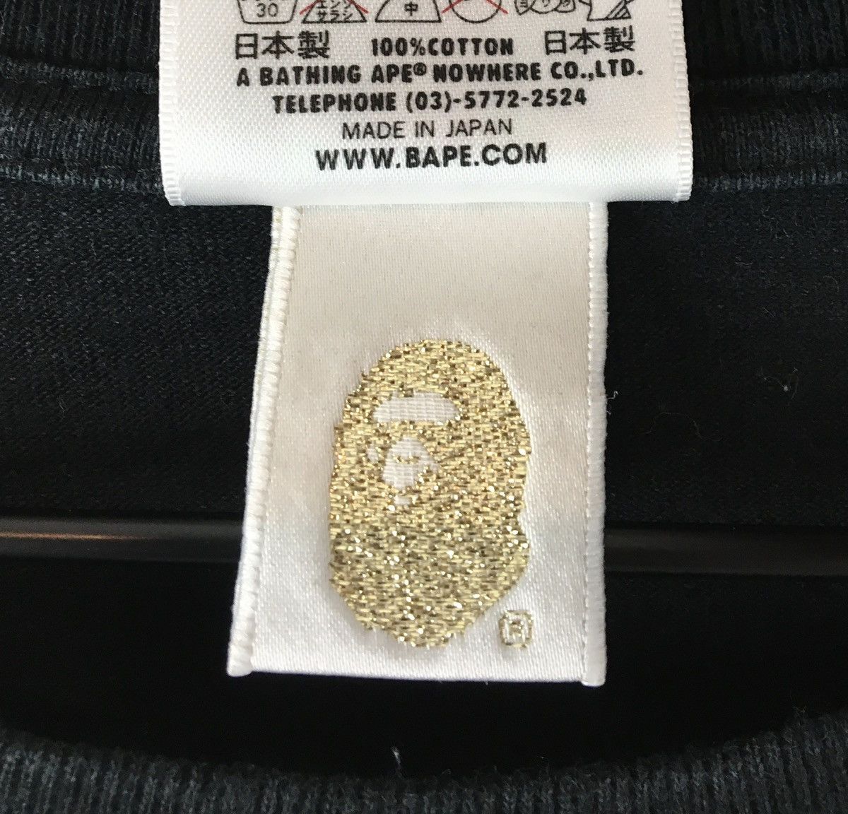 Bape Bape Sta Multi Color Logo Print Tee Size US L / EU 52-54 / 3 - 6 Thumbnail