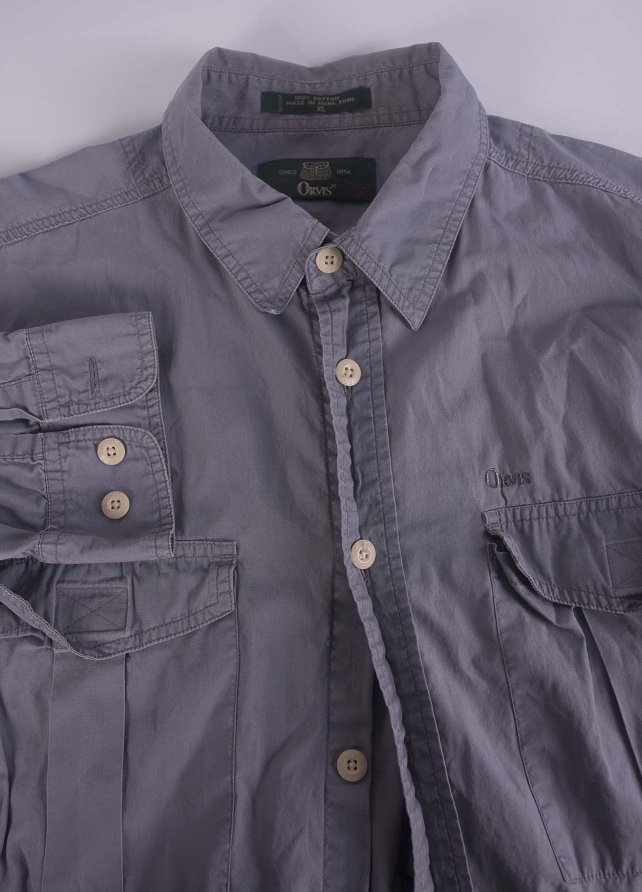 Orvis Orvis Shirt Fishing Safari Gray Size XL Size US XL / EU 56 / 4 - 4 Thumbnail