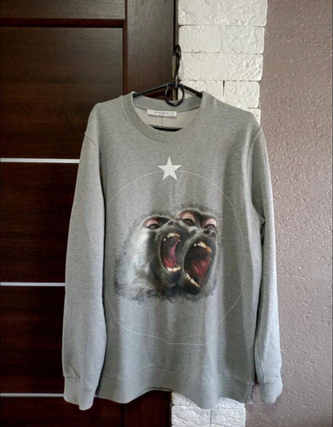 Givenchy SS16 Givenchy Sweatshirt Monkeys Brothers | Grailed
