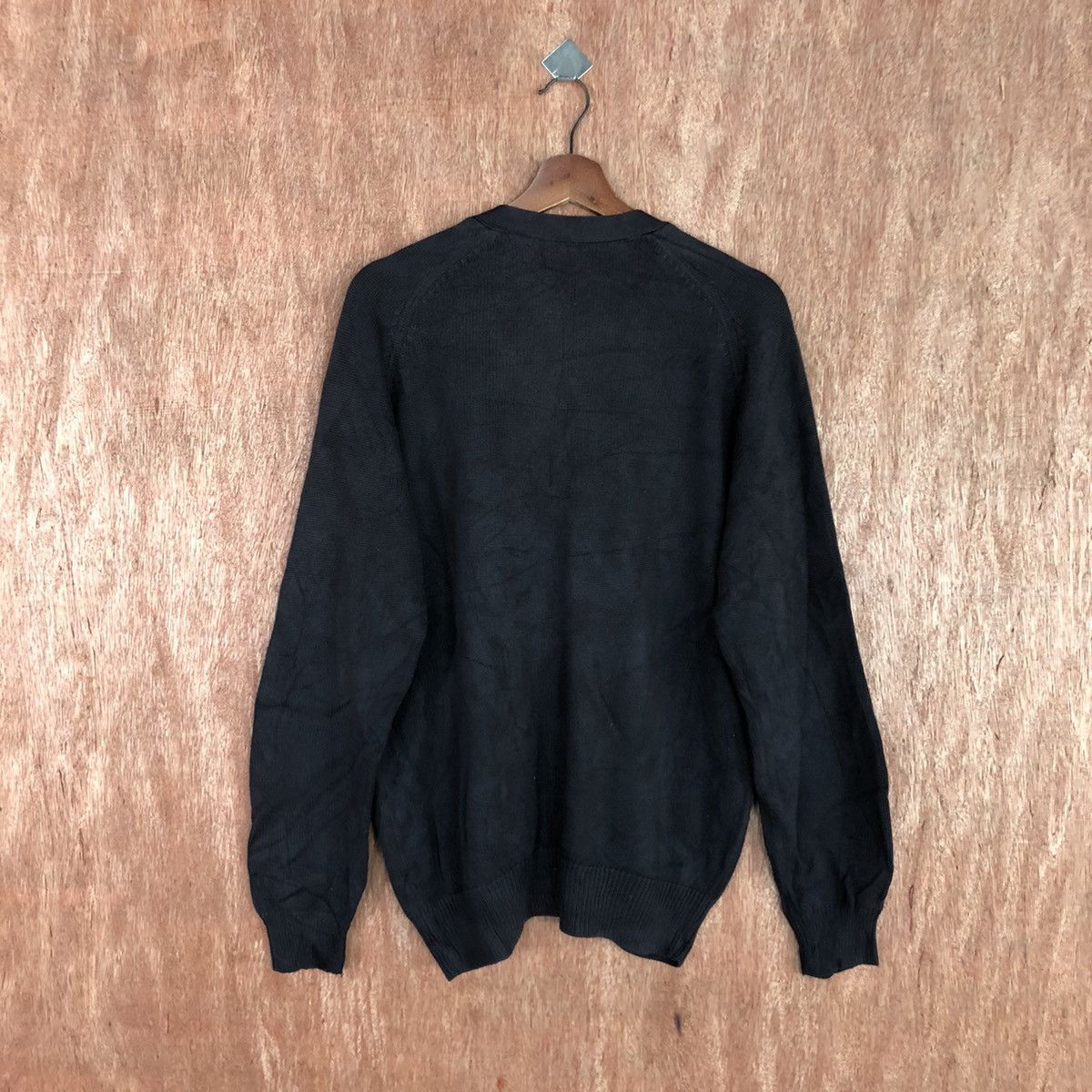 Homespun Knitwear Uniqlo Black plain knitwear Cardigan #H459 Size US M / EU 48-50 / 2 - 11 Thumbnail