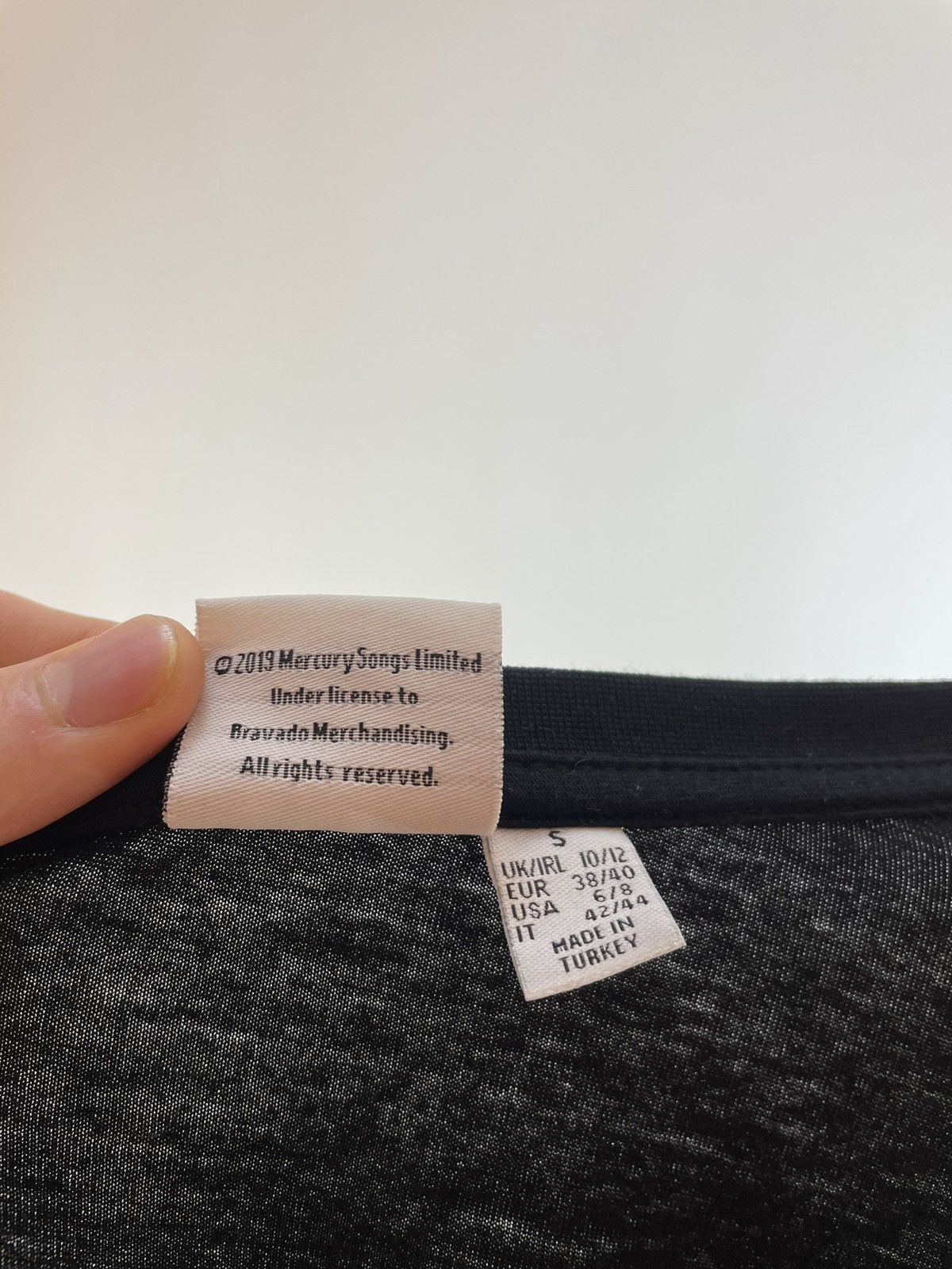 Other Freddie 2019 Mercury Song limited black t-shirt size Small Size US S / EU 44-46 / 1 - 7 Thumbnail