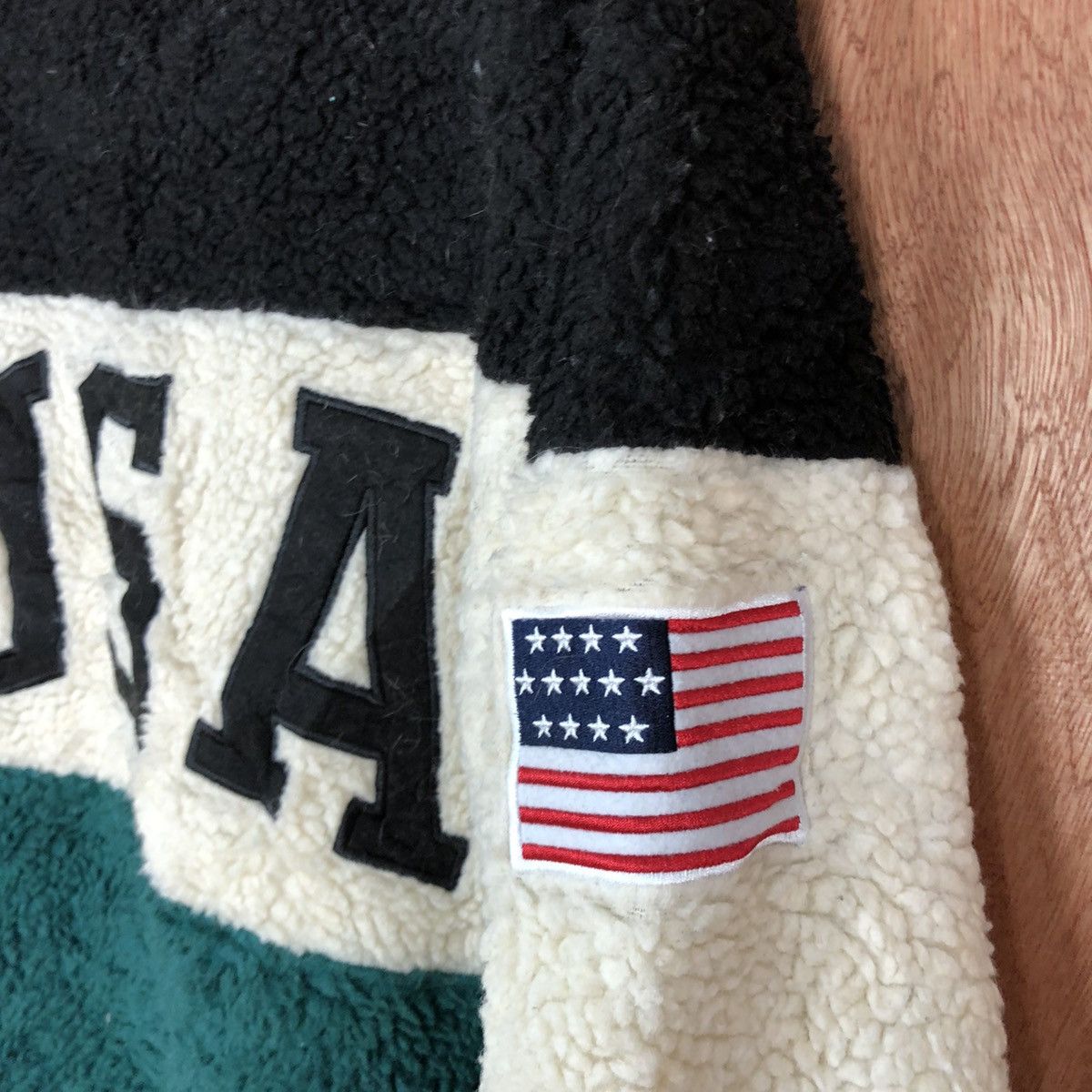 Homespun Knitwear USA fleece Multicolor Knitwear Big Logo #H418 Size US M / EU 48-50 / 2 - 11 Thumbnail