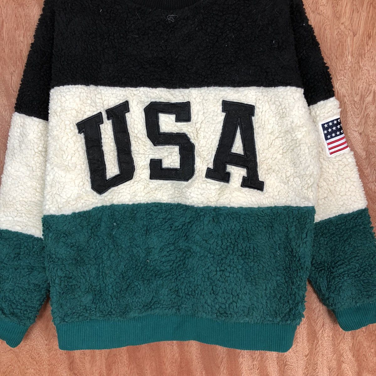 Homespun Knitwear USA fleece Multicolor Knitwear Big Logo #H418 Size US M / EU 48-50 / 2 - 8 Thumbnail