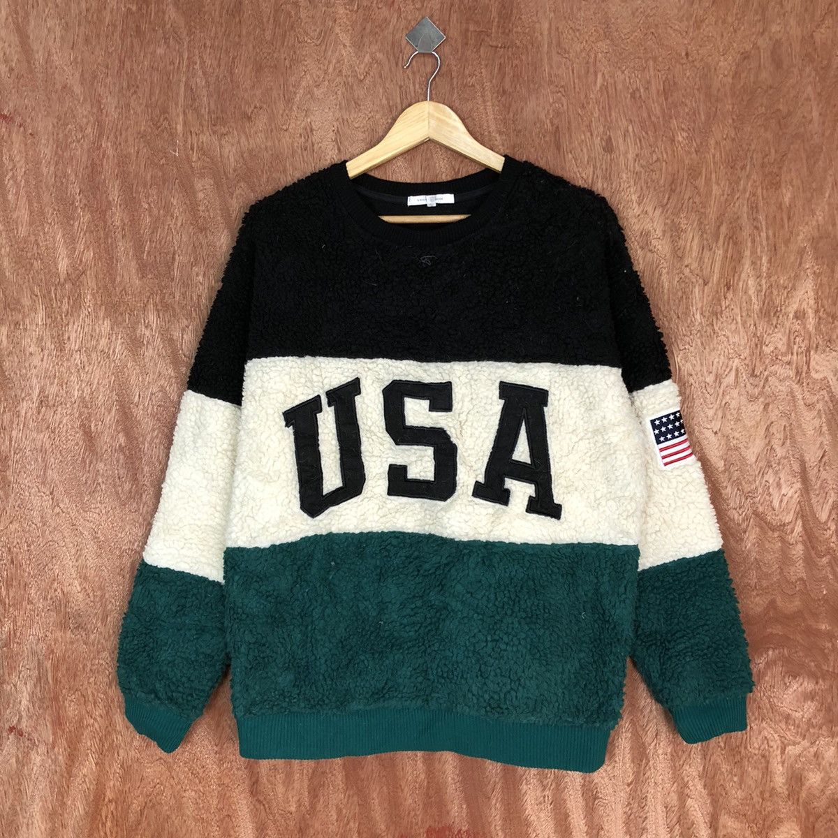 Homespun Knitwear USA fleece Multicolor Knitwear Big Logo #H418 Size US M / EU 48-50 / 2 - 1 Thumbnail