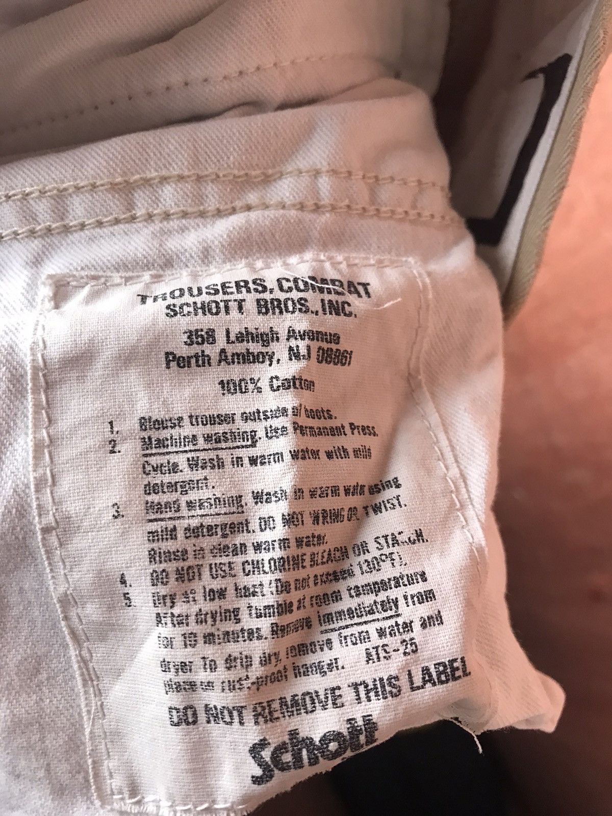 Schott × Vintage Vintage Schott custom back Pants #M016 Size US 28 / EU 44 - 12 Thumbnail