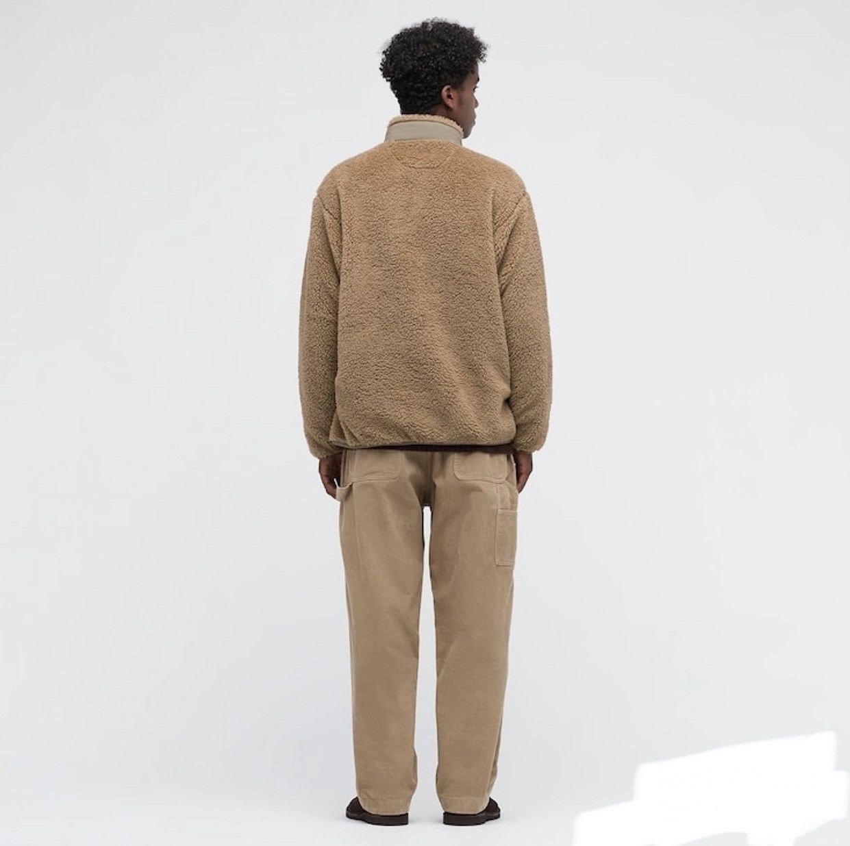 Uniqlo × White Mountaineering White Mountaineering Fleece Oversized Pullover Size US XL / EU 56 / 4 - 4 Thumbnail