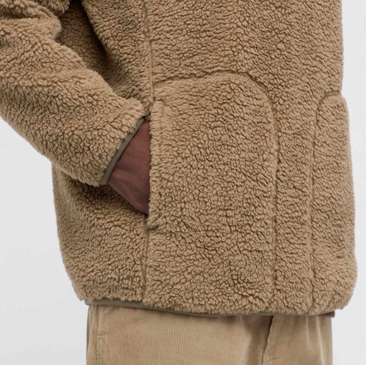 Uniqlo × White Mountaineering White Mountaineering Fleece Oversized Pullover Size US XL / EU 56 / 4 - 7 Thumbnail