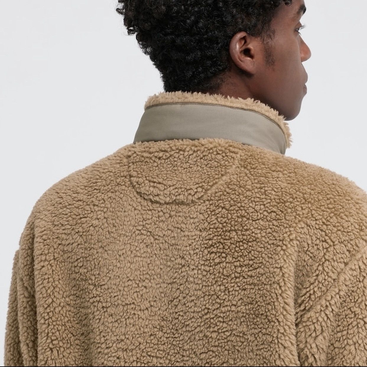 Uniqlo × White Mountaineering White Mountaineering Fleece Oversized Pullover Size US XL / EU 56 / 4 - 8 Thumbnail