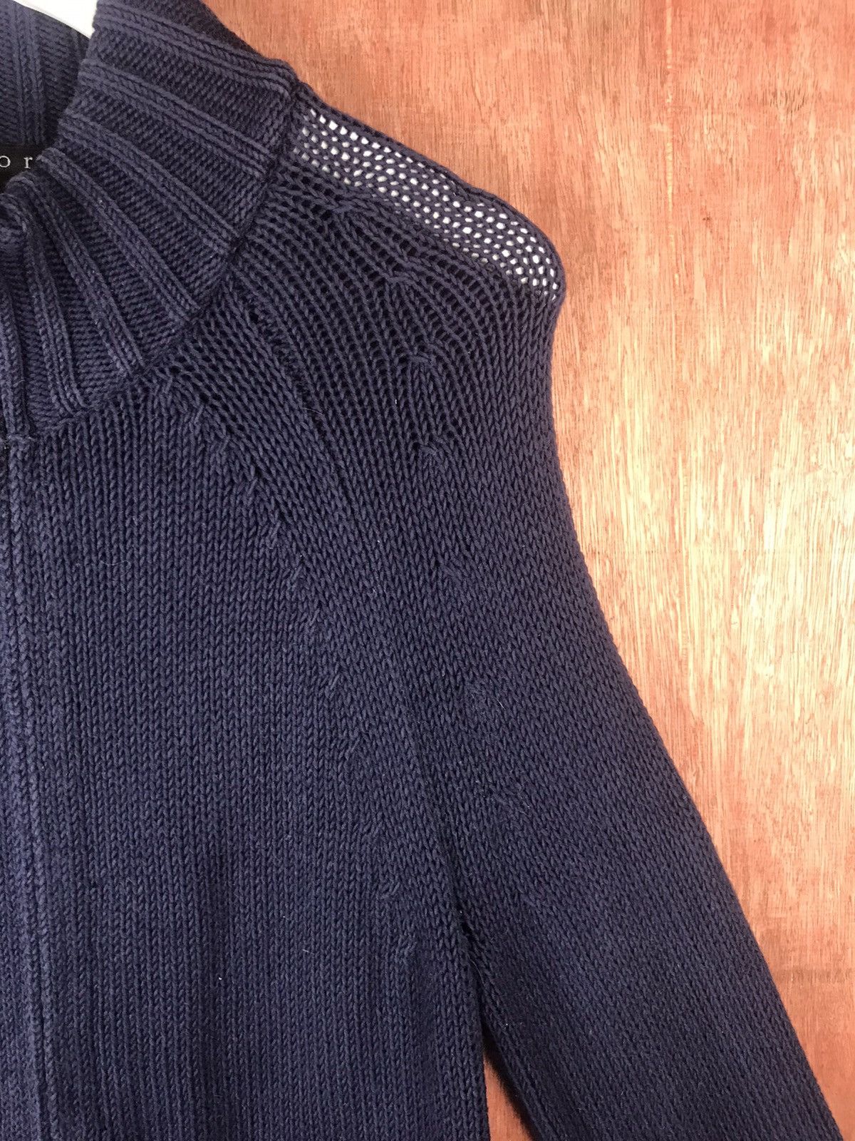 Japanese Brand Theory japan sweater cardigan Homespun Knitwear #M007 Size XS / US 0-2 / IT 36-38 - 3 Thumbnail