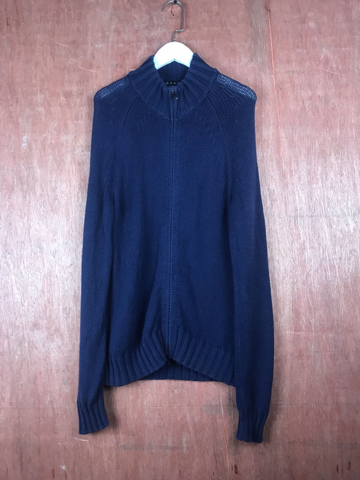 Japanese Brand Theory japan sweater cardigan Homespun Knitwear #M007 Size XS / US 0-2 / IT 36-38 - 1 Thumbnail