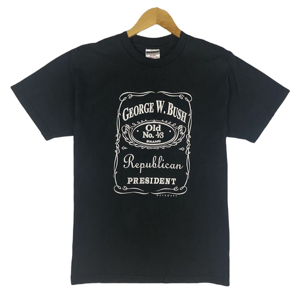 Donald Trump × Vintage Vintage George W Bush Y2K T-Shirt Size US M / EU 48-50 / 2 - 1 Thumbnail