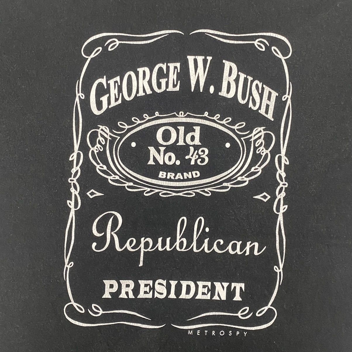 Donald Trump × Vintage Vintage George W Bush Y2K T-Shirt Size US M / EU 48-50 / 2 - 8 Thumbnail