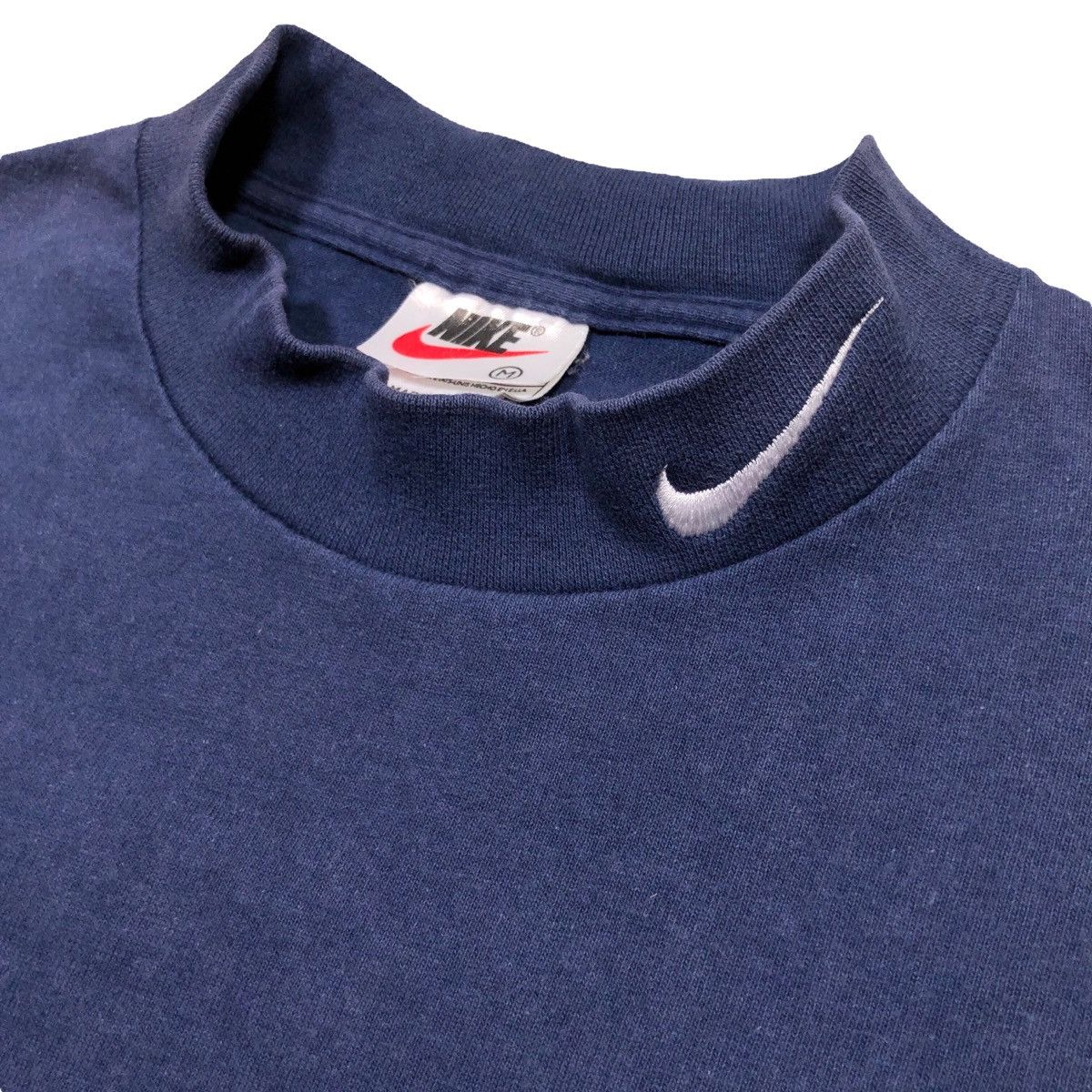 Nike 90s Nike Swoosh Mock Neck Travis Scott Sweatshirt Size US M / EU 48-50 / 2 - 4 Thumbnail