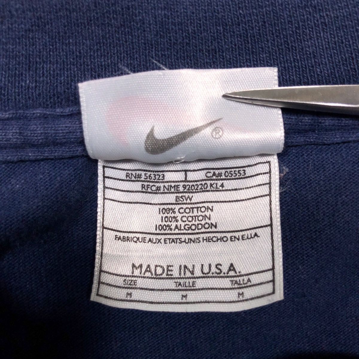 Nike 90s Nike Swoosh Mock Neck Travis Scott Sweatshirt Size US M / EU 48-50 / 2 - 9 Thumbnail
