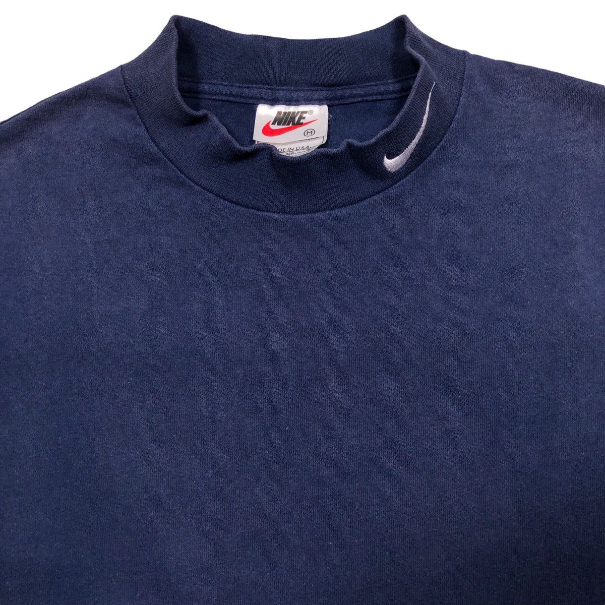 Nike 90s Nike Swoosh Mock Neck Travis Scott Sweatshirt Size US M / EU 48-50 / 2 - 3 Thumbnail