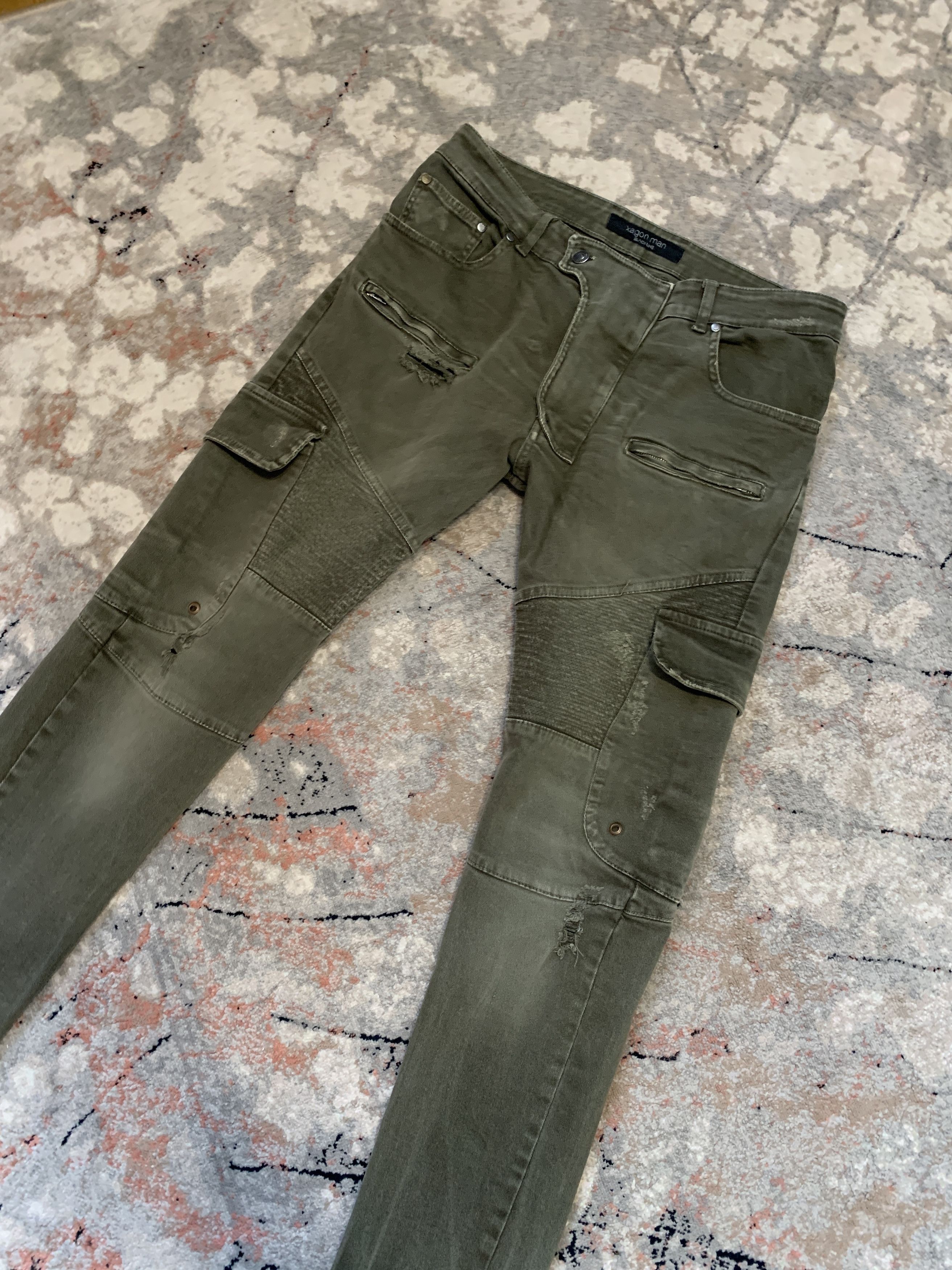 Japanese Brand × Xagon Man Xagon Man Black Line Pants Size US 32 / EU 48 - 1 Thumbnail