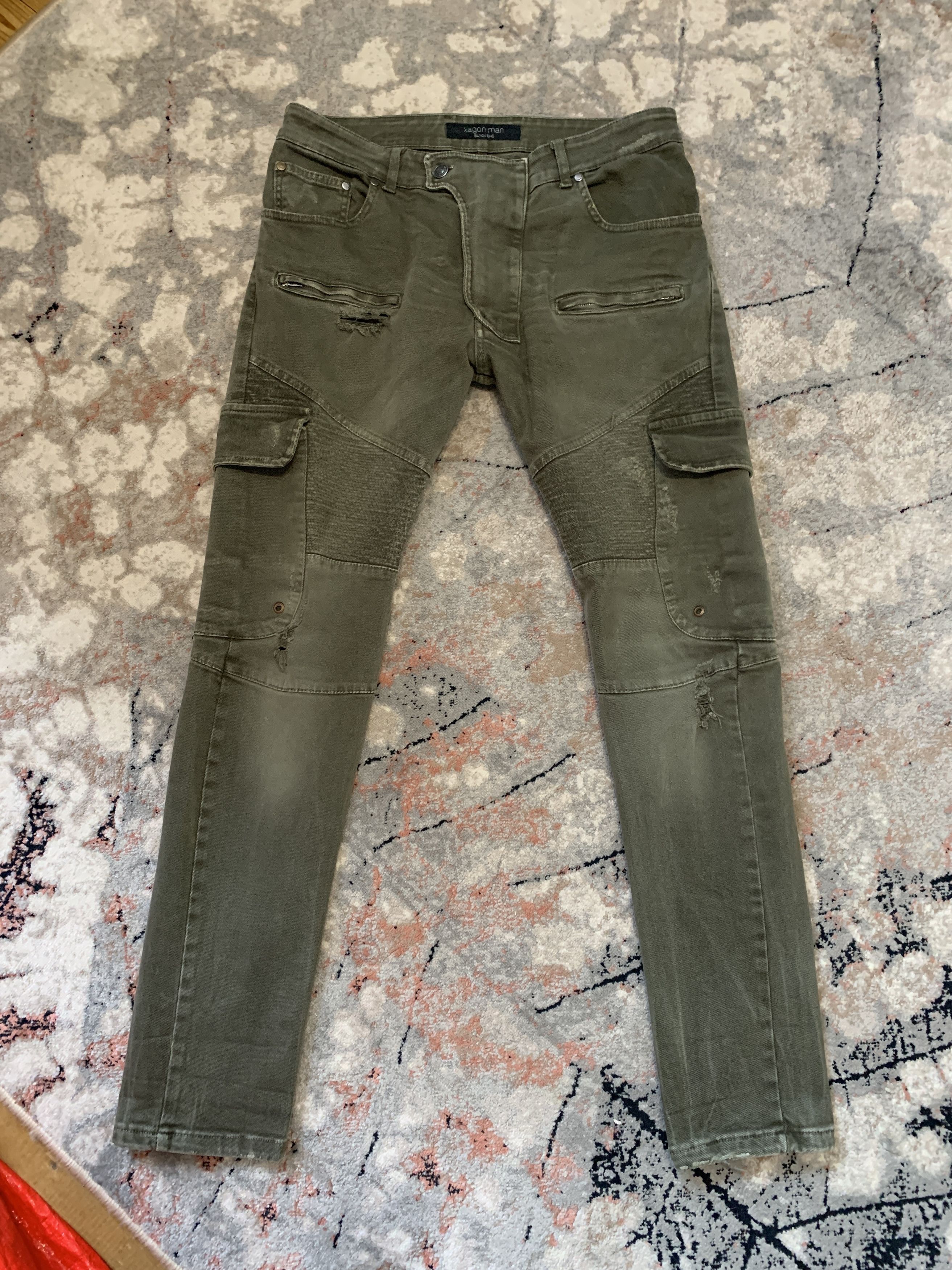 Japanese Brand × Xagon Man Xagon Man Black Line Pants Size US 32 / EU 48 - 2 Thumbnail
