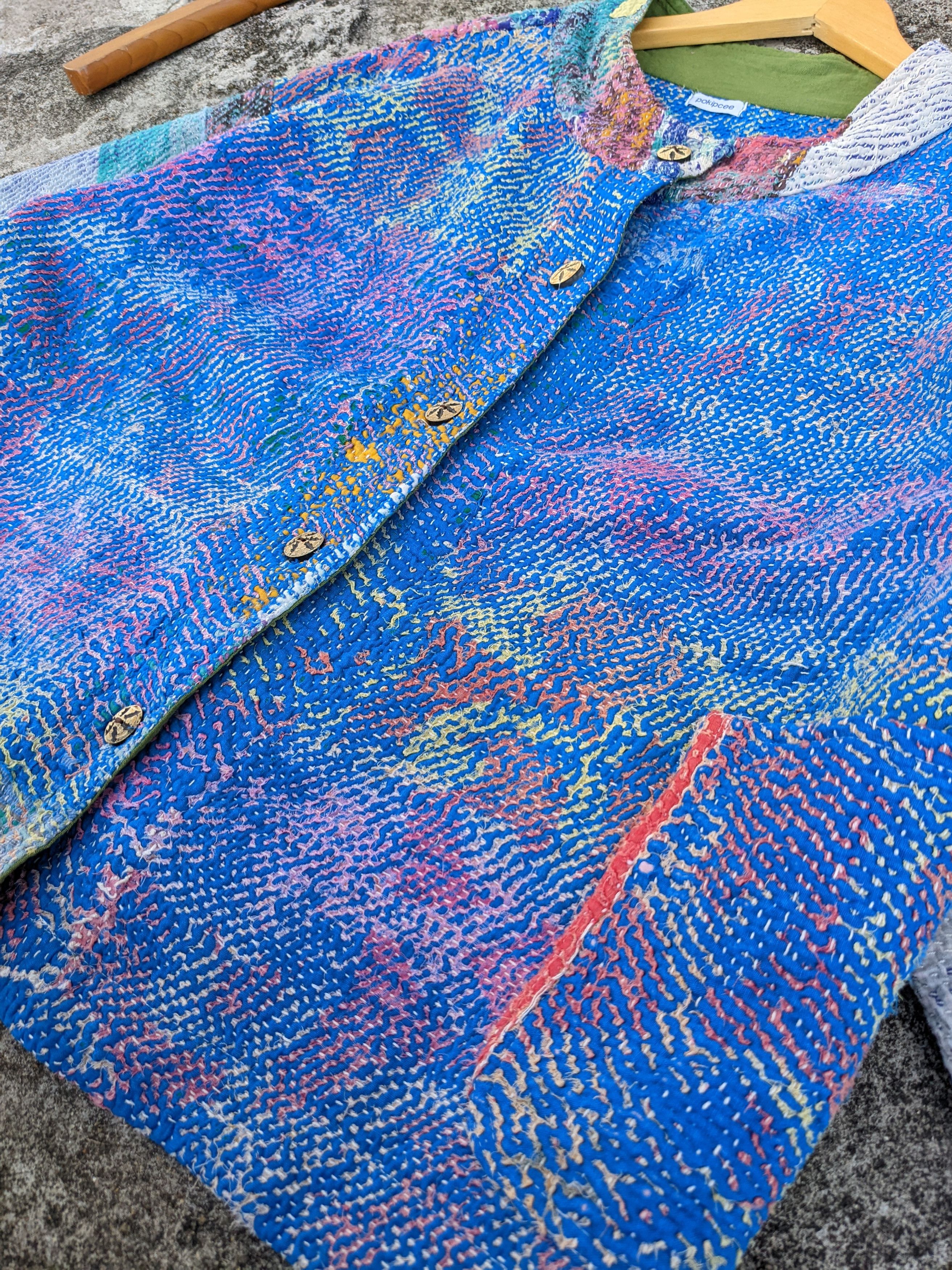 Other Kapital Inspired by Pokipcee Boro Sashiko Patchwork Jacket Size US M / EU 48-50 / 2 - 10 Thumbnail