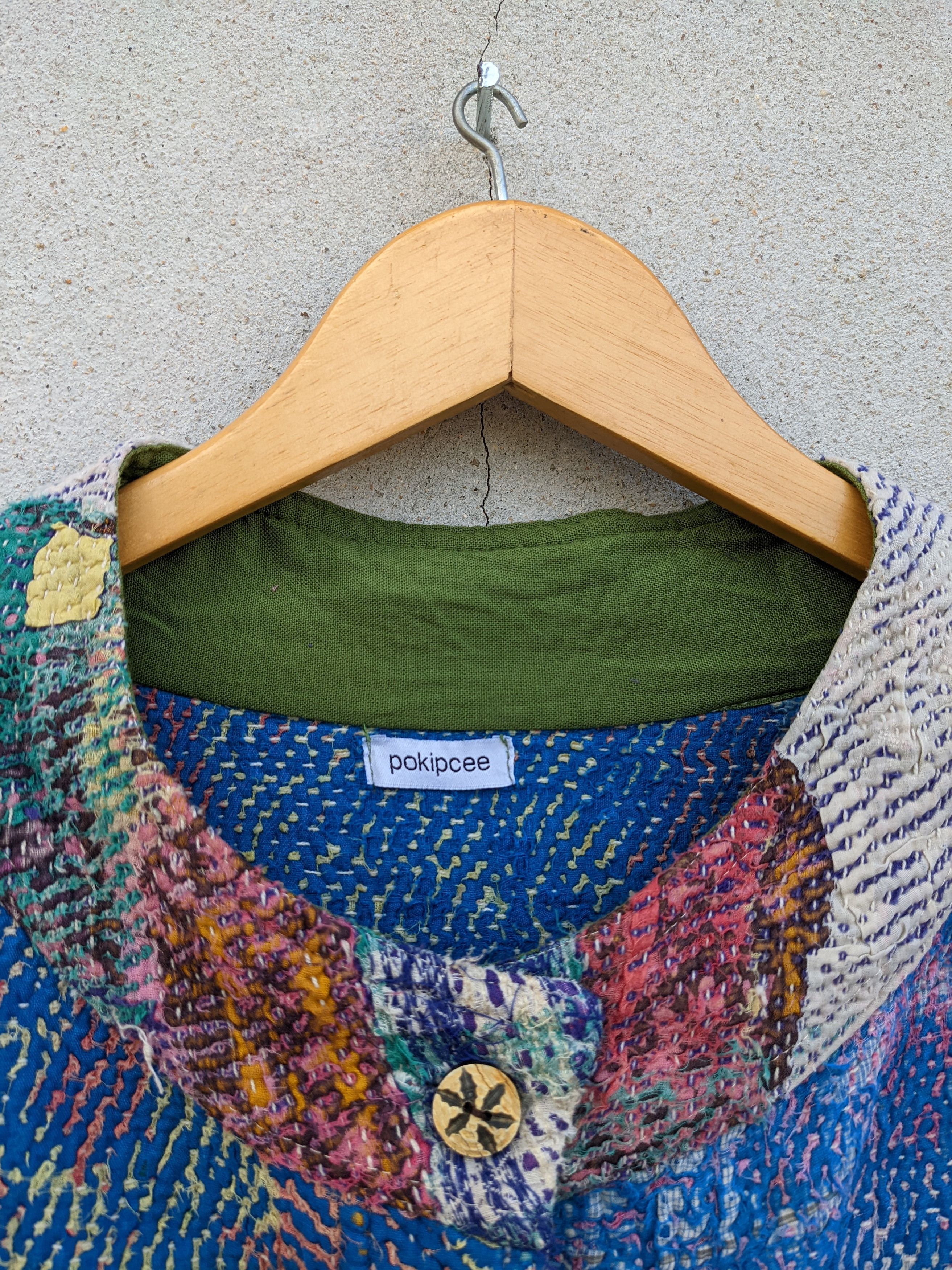 Other Kapital Inspired by Pokipcee Boro Sashiko Patchwork Jacket Size US M / EU 48-50 / 2 - 4 Thumbnail