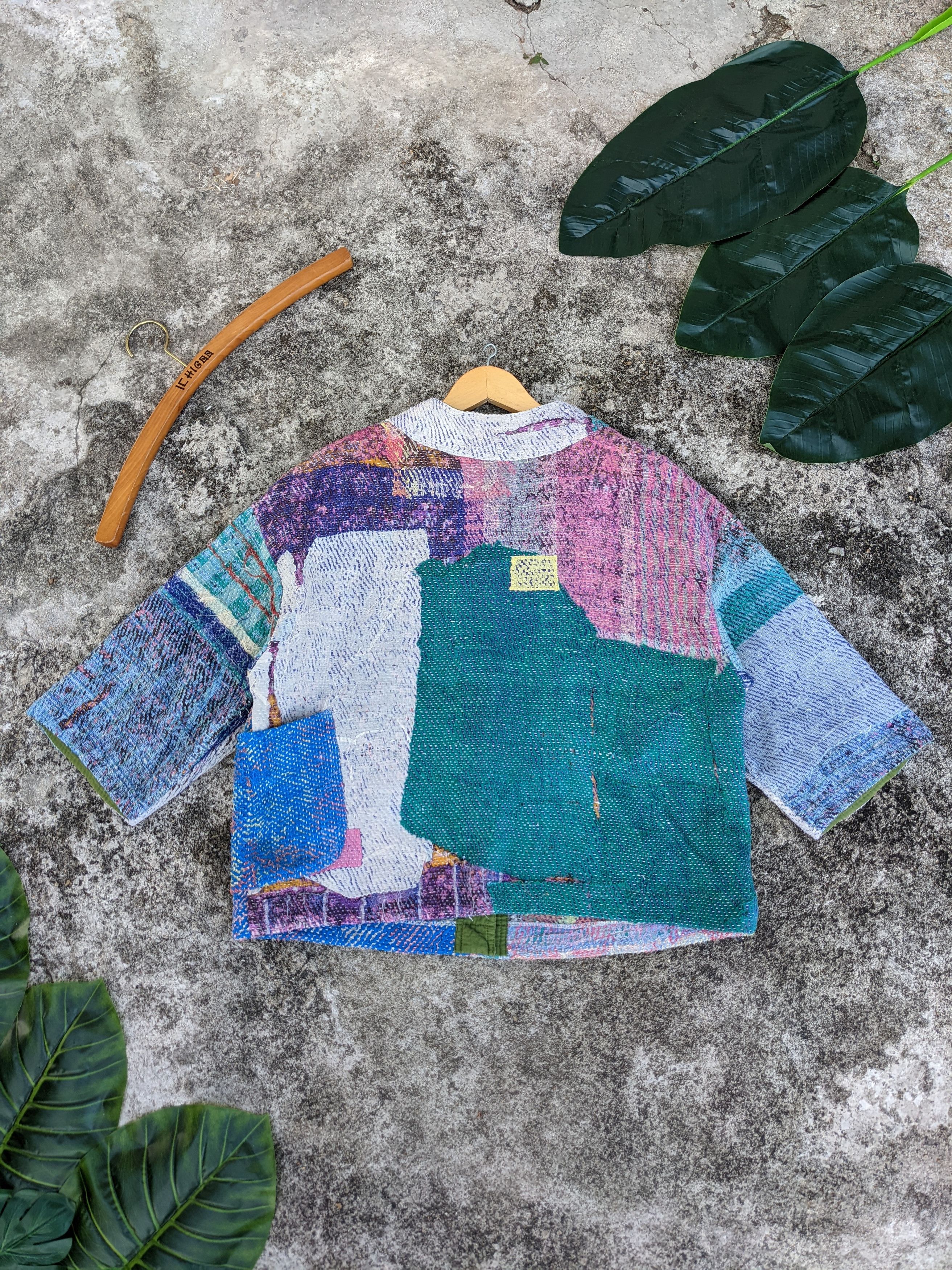 Other Kapital Inspired by Pokipcee Boro Sashiko Patchwork Jacket Size US M / EU 48-50 / 2 - 12 Thumbnail