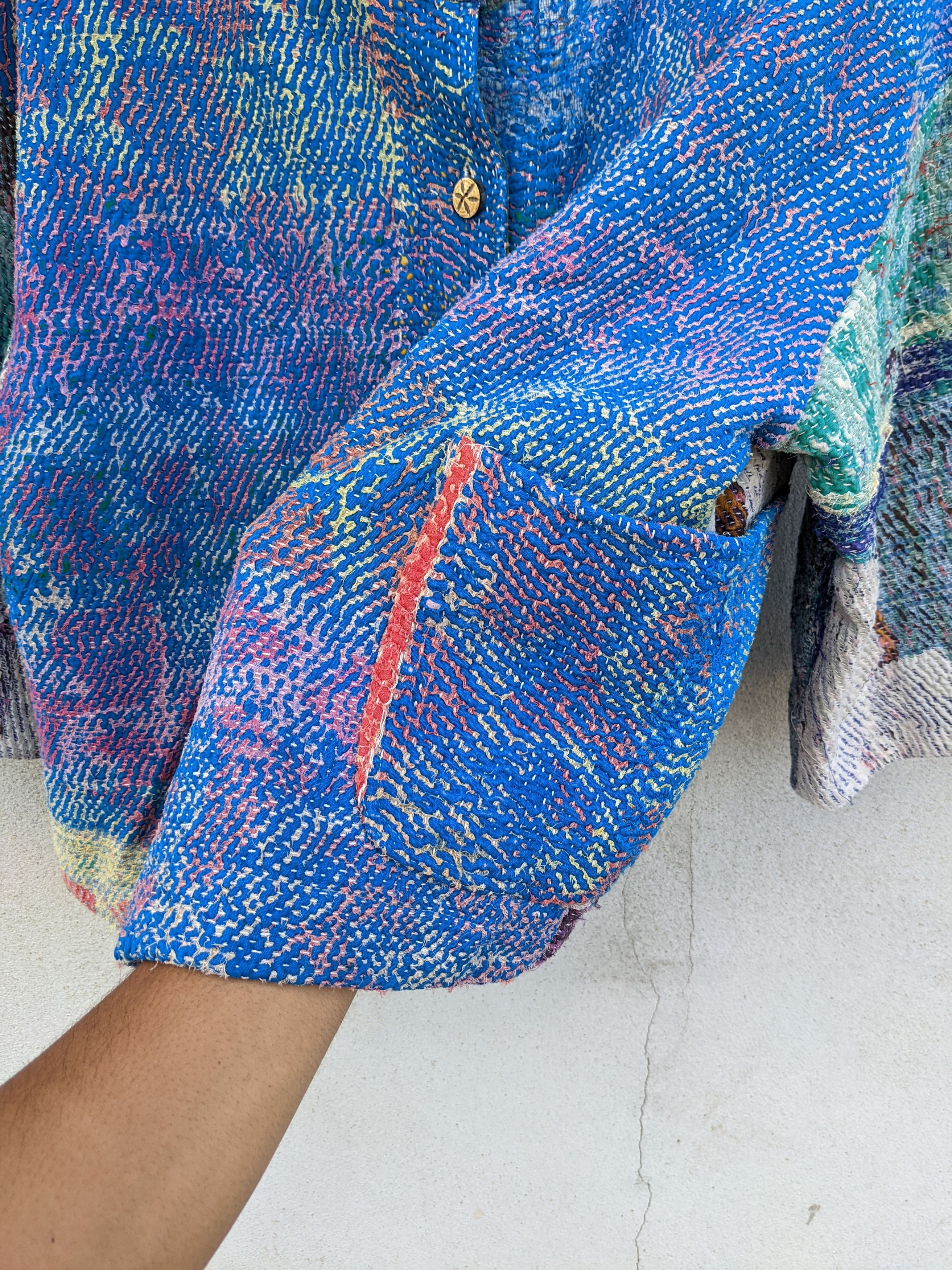 Other Kapital Inspired by Pokipcee Boro Sashiko Patchwork Jacket Size US M / EU 48-50 / 2 - 5 Thumbnail