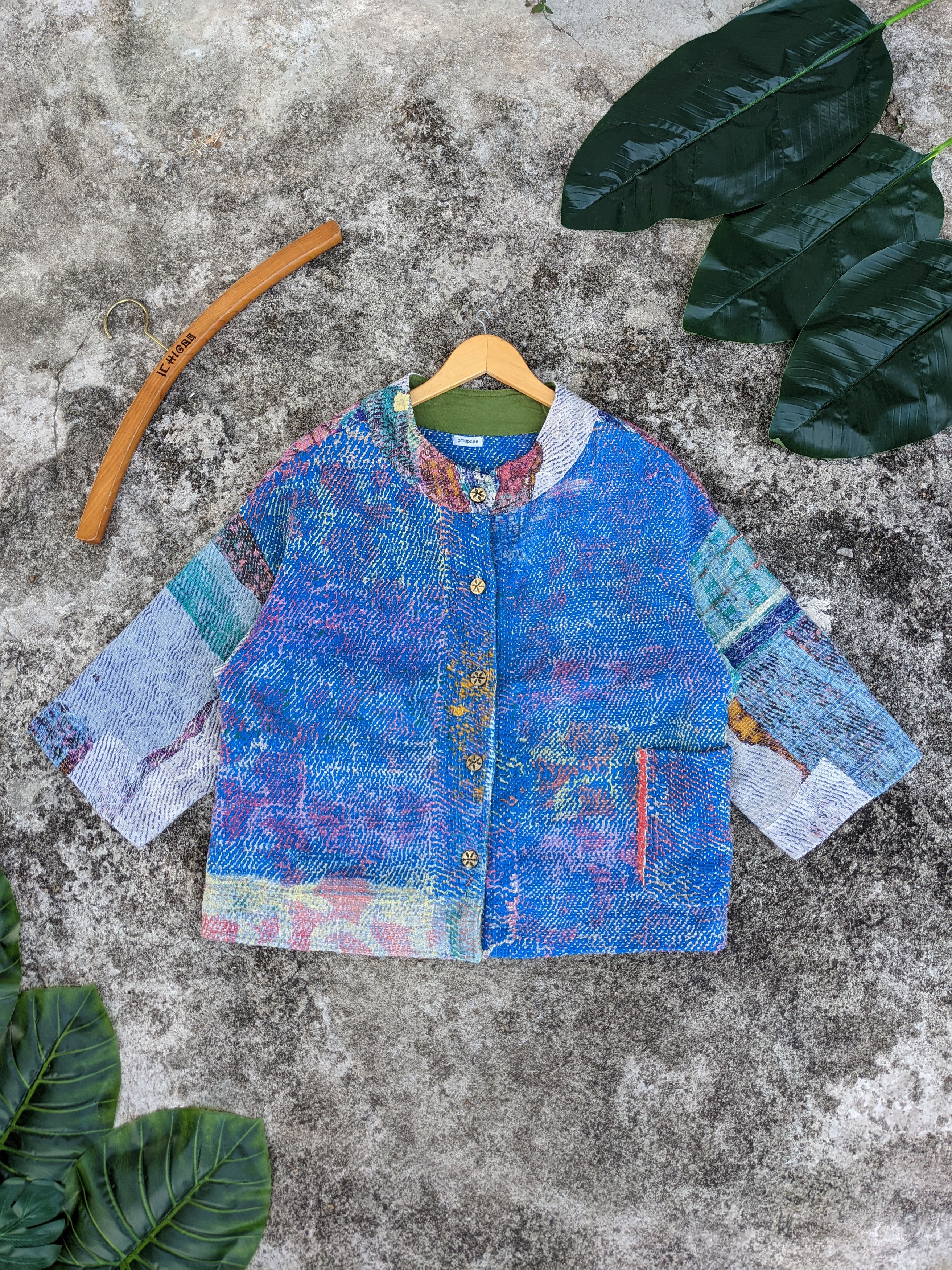 Other Kapital Inspired by Pokipcee Boro Sashiko Patchwork Jacket Size US M / EU 48-50 / 2 - 6 Thumbnail