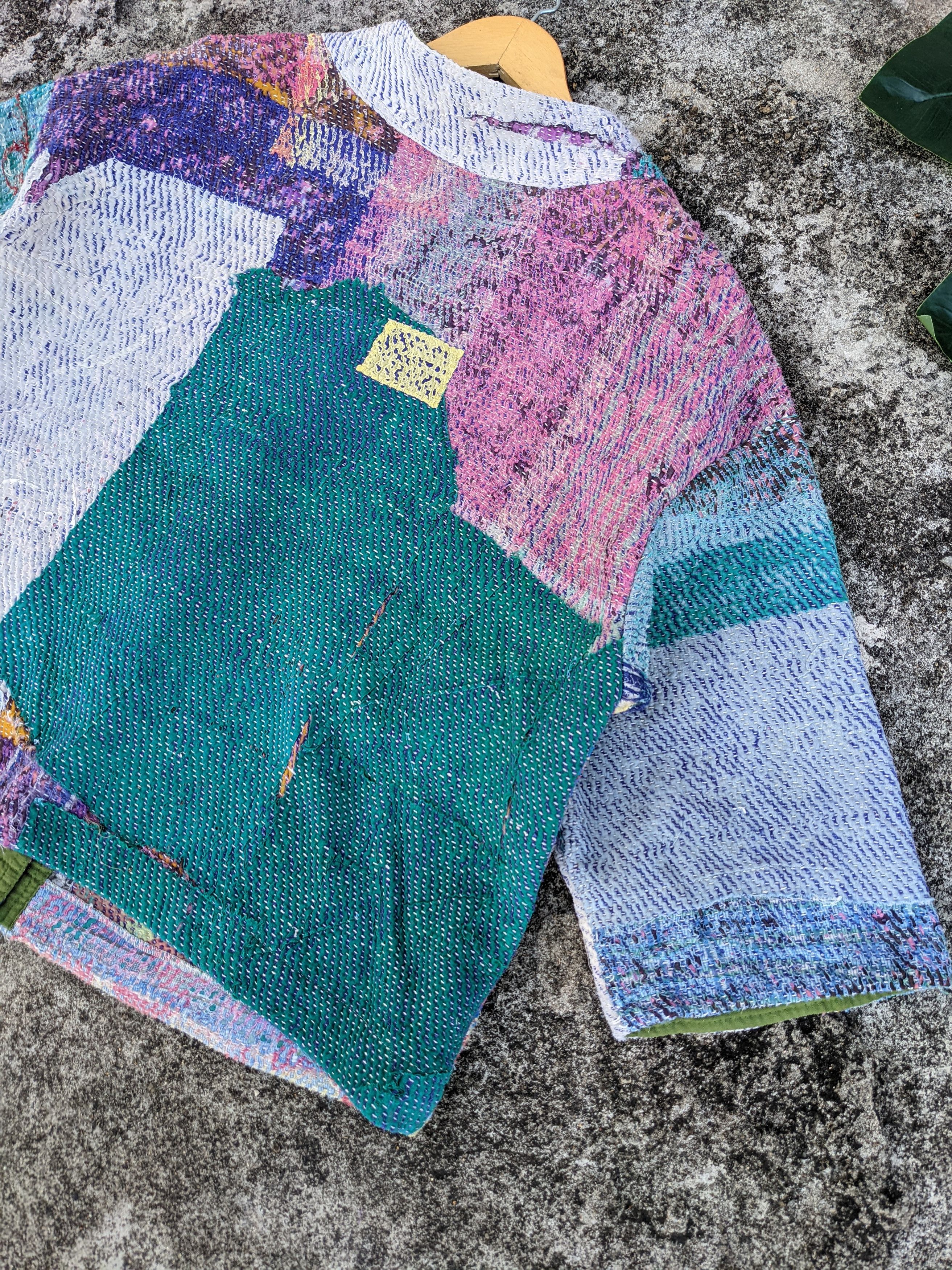 Other Kapital Inspired by Pokipcee Boro Sashiko Patchwork Jacket Size US M / EU 48-50 / 2 - 14 Thumbnail