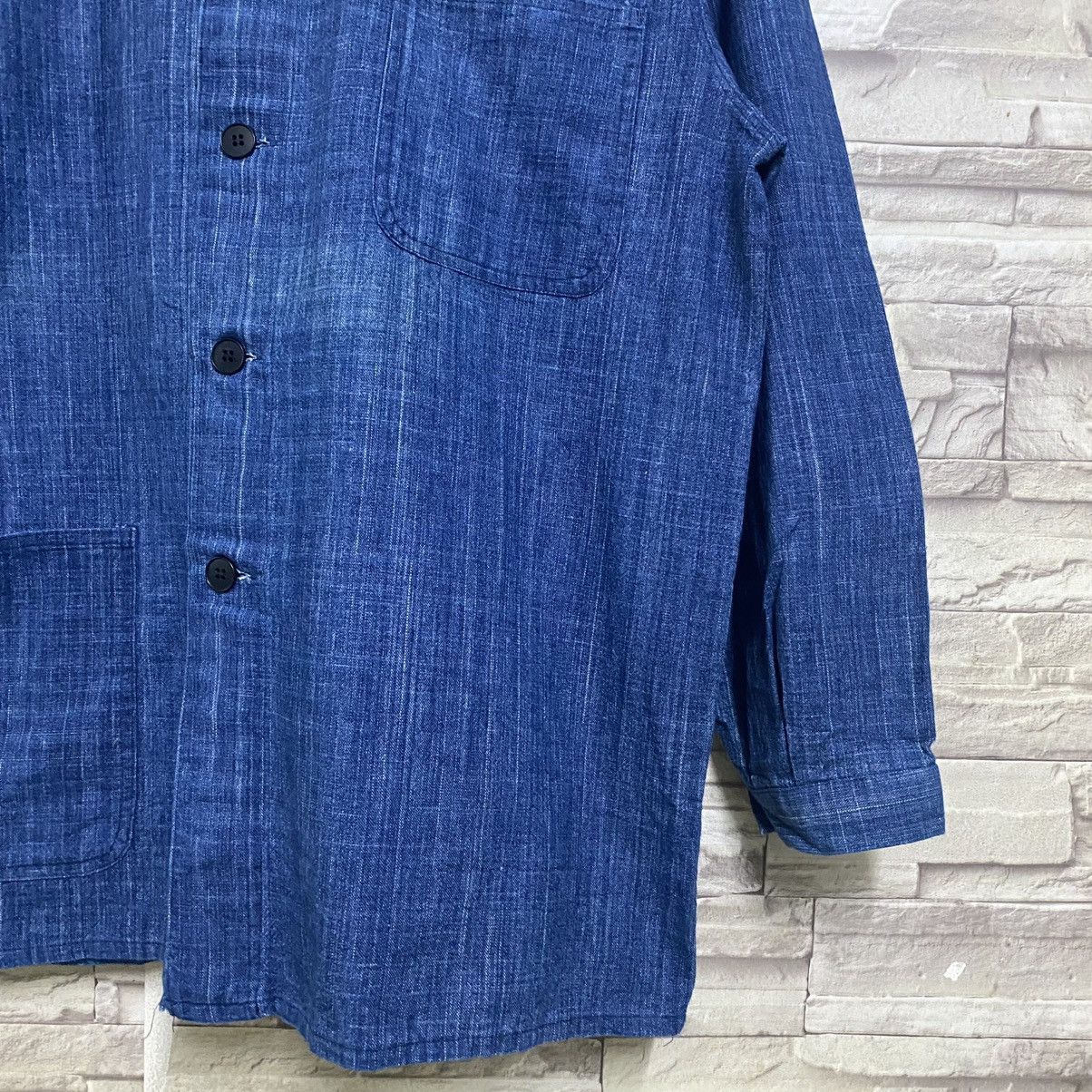 Vintage MOON SHOT Denim Chore Jacket Made in Japan Size US L / EU 52-54 / 3 - 6 Thumbnail
