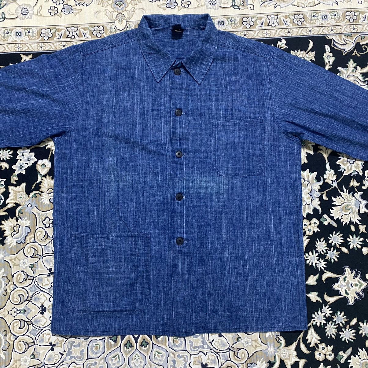 Vintage MOON SHOT Denim Chore Jacket Made in Japan Size US L / EU 52-54 / 3 - 16 Thumbnail