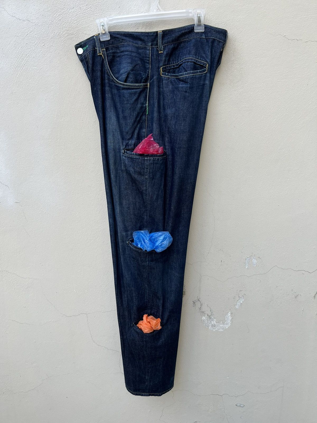 GOODENOUGH Vintage 90s Goodenough Japan Eleven Pocket Baggy Denim Jeans Size US 32 / EU 48 - 20 Thumbnail