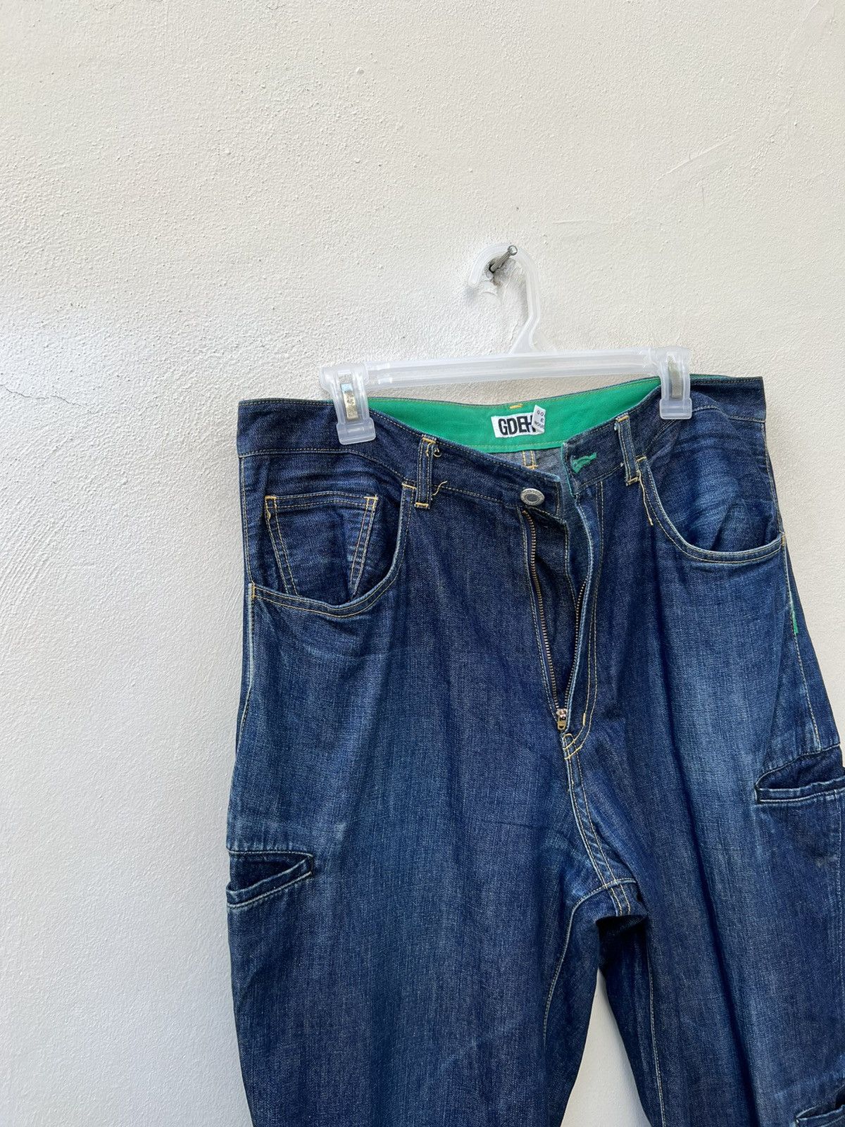 GOODENOUGH Vintage 90s Goodenough Japan Eleven Pocket Baggy Denim Jeans Size US 32 / EU 48 - 7 Thumbnail