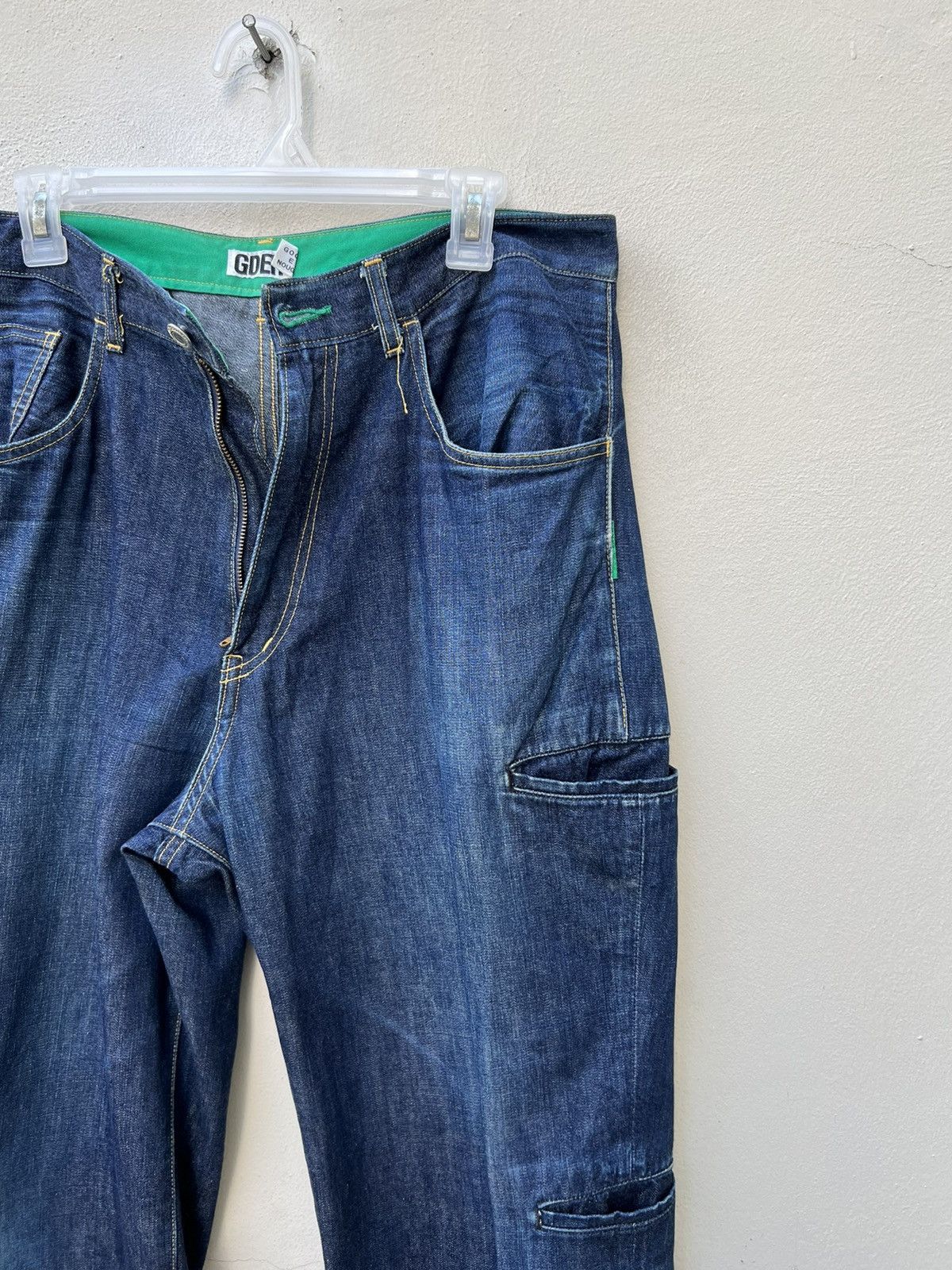 GOODENOUGH Vintage 90s Goodenough Japan Eleven Pocket Baggy Denim Jeans Size US 32 / EU 48 - 10 Thumbnail