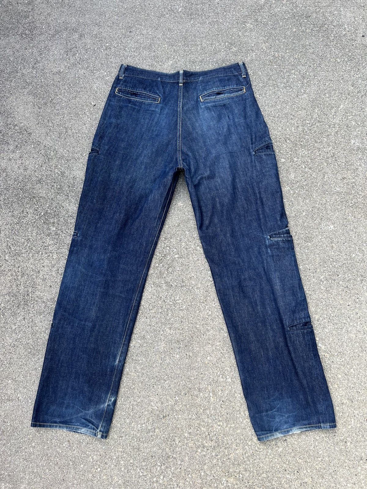 GOODENOUGH Vintage 90s Goodenough Japan Eleven Pocket Baggy Denim Jeans Size US 32 / EU 48 - 2 Thumbnail