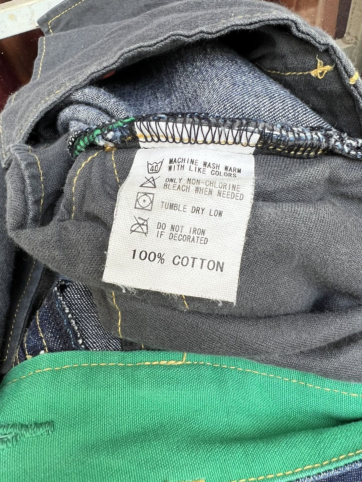 GOODENOUGH Vintage 90s Goodenough Japan Eleven Pocket Baggy Denim Jeans Size US 32 / EU 48 - 24 Thumbnail