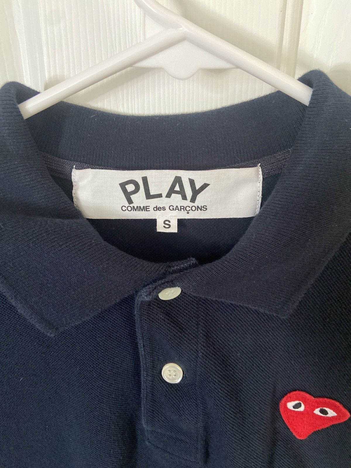 Comme des Garcons Commes Des Garçons PLAY Polo Size US S / EU 44-46 / 1 - 3 Thumbnail