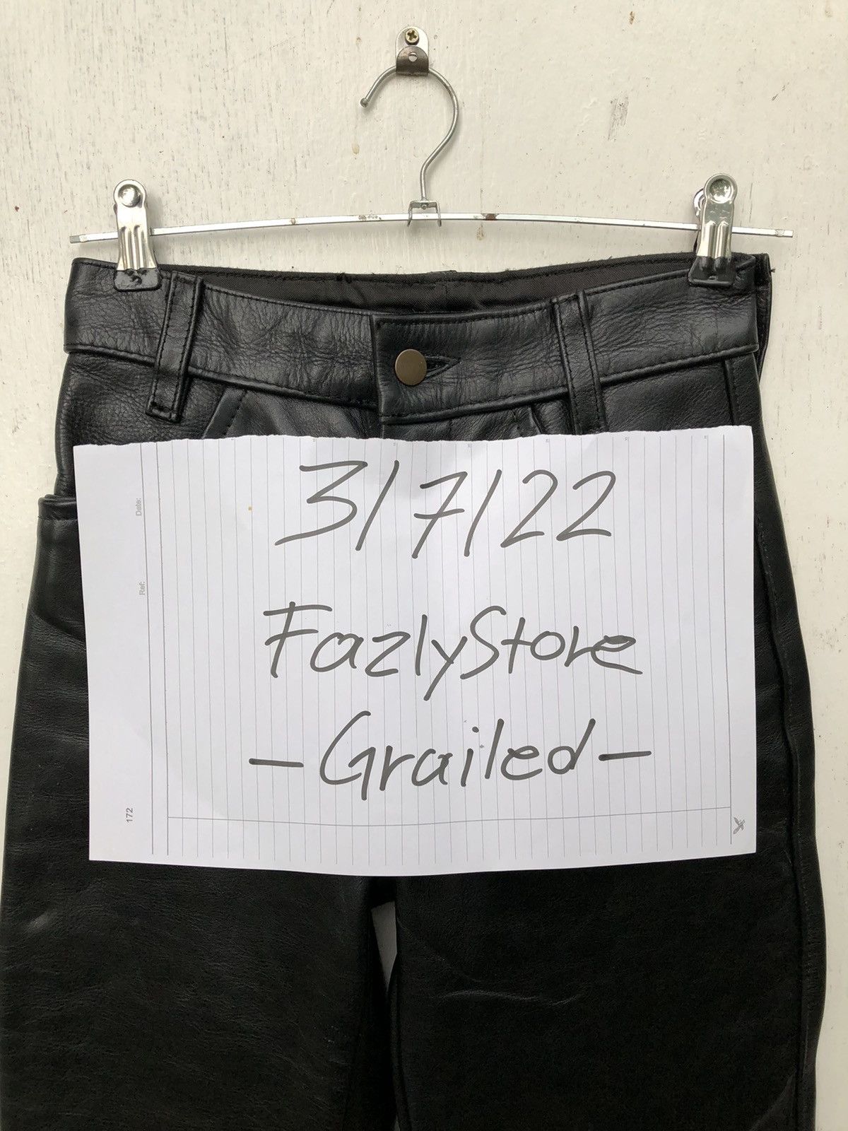 Vanson Leathers 🔥Vintage Vanson Leathers Pants Made In U.S.A. Size US 27 - 9 Thumbnail