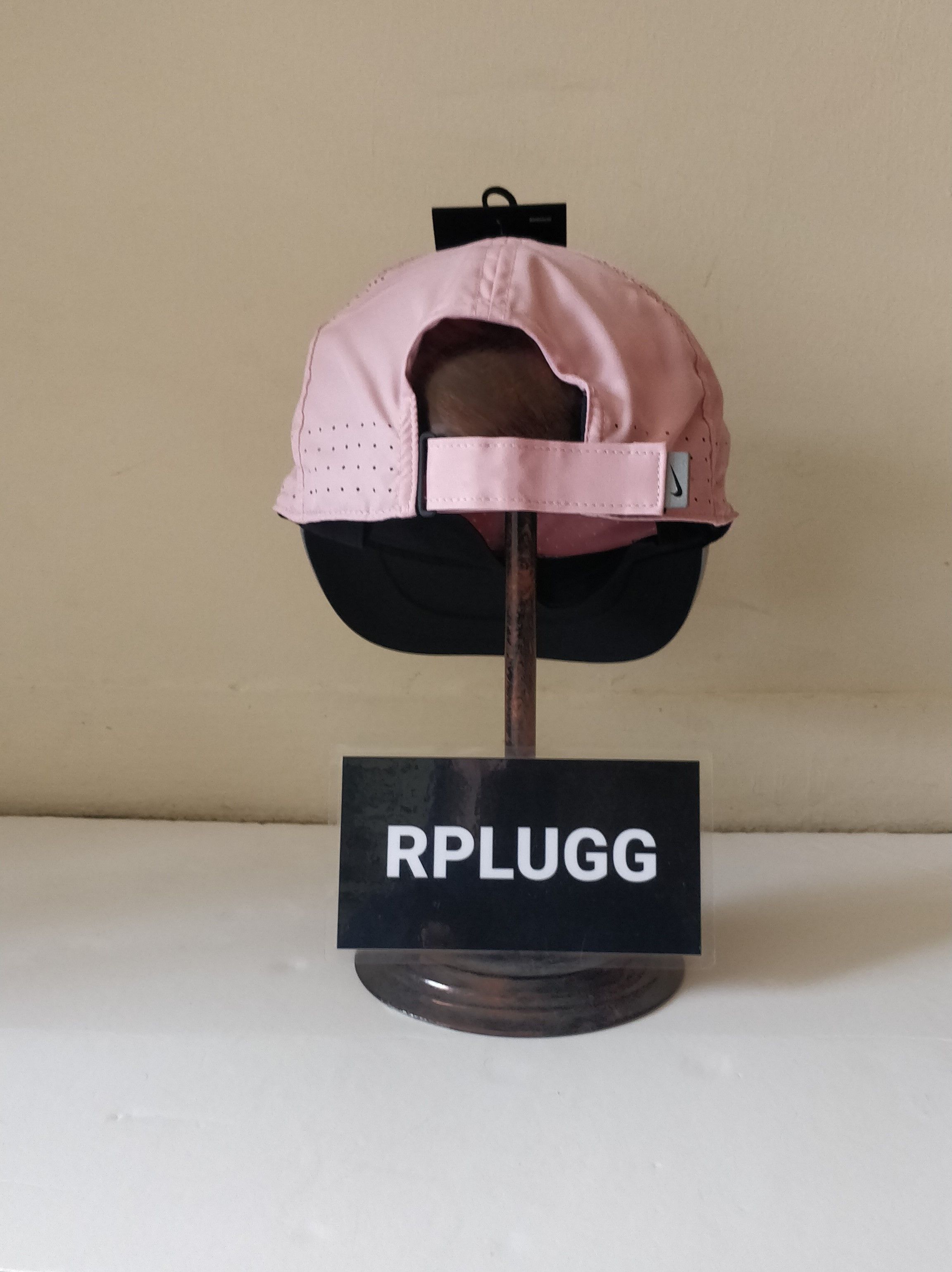 Nike Nike Featherlight Running Cap DC4090-630 Pink Size ONE SIZE - 4 Thumbnail