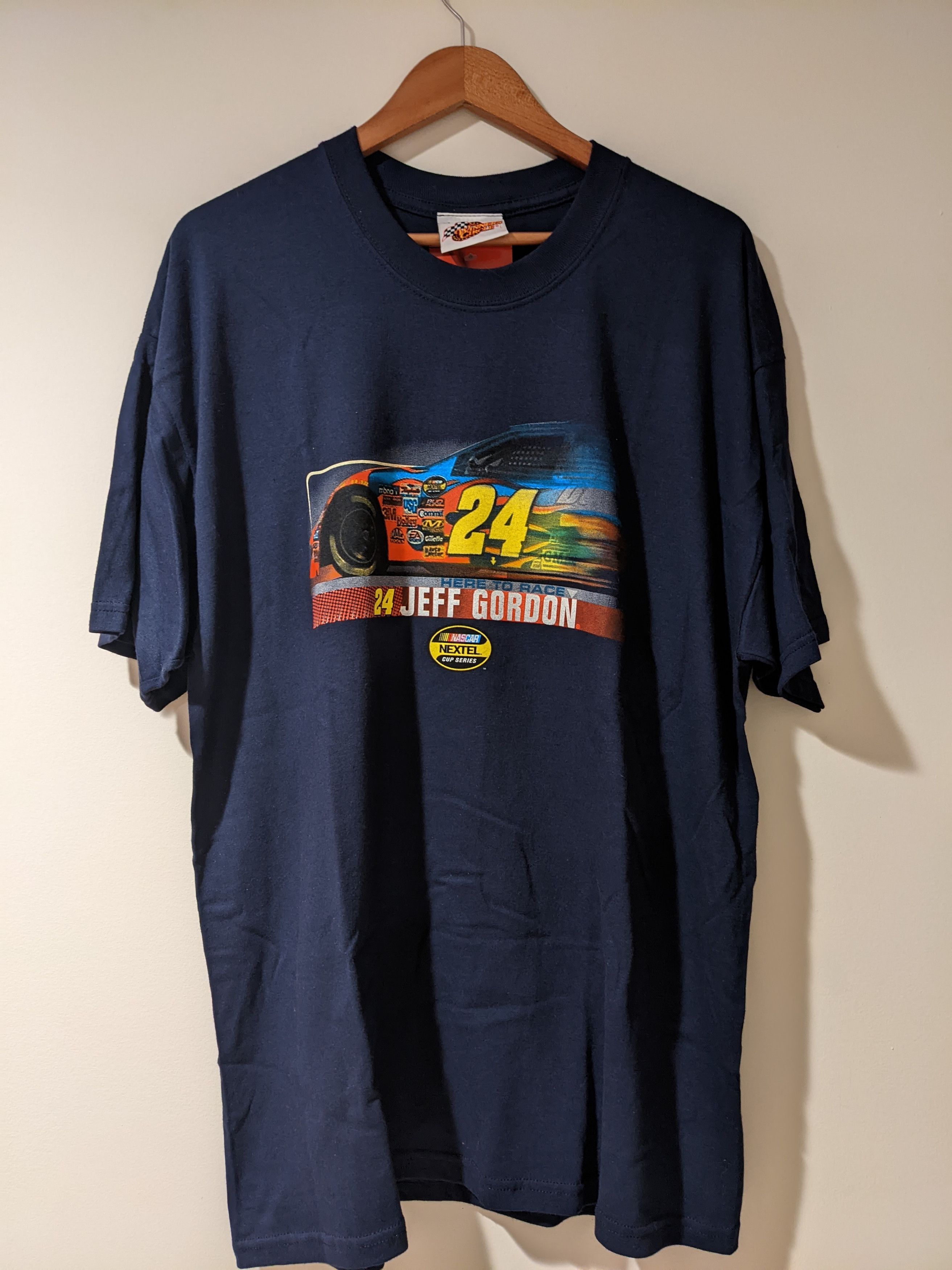 Chase Authentics VINTAGE Jeff Gordon T-Shirt XL Navy 2006 NASCAR Nextel Cup Size US XL / EU 56 / 4 - 1 Thumbnail
