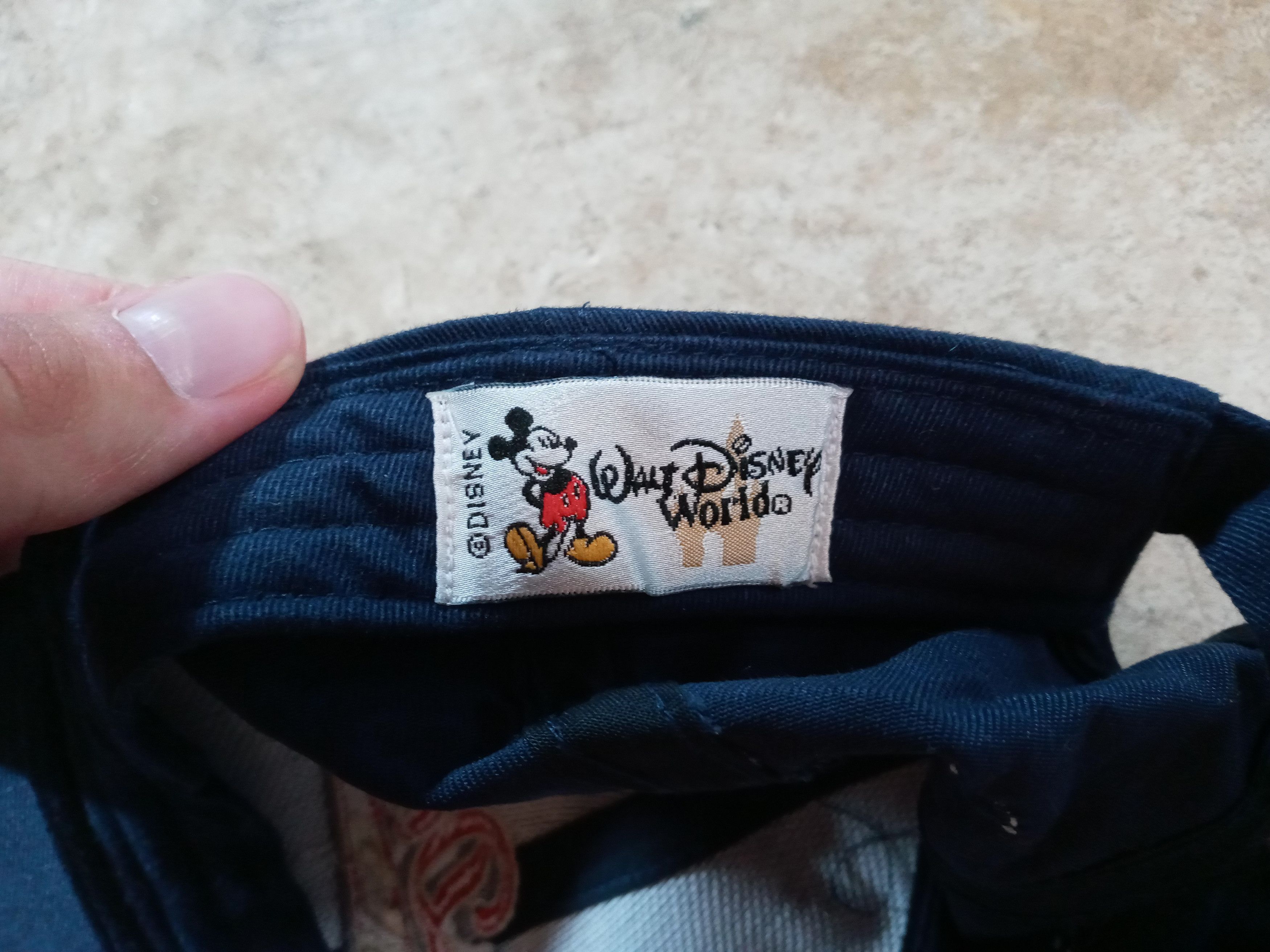Disney × Vintage Deadstock Walt Disney World Embroidered Strap Back Size ONE SIZE - 5 Thumbnail