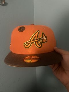 Topperz Store Exclusive Atlanta Braves New Era 59Fifty Fitted Hat Club 7 1/8