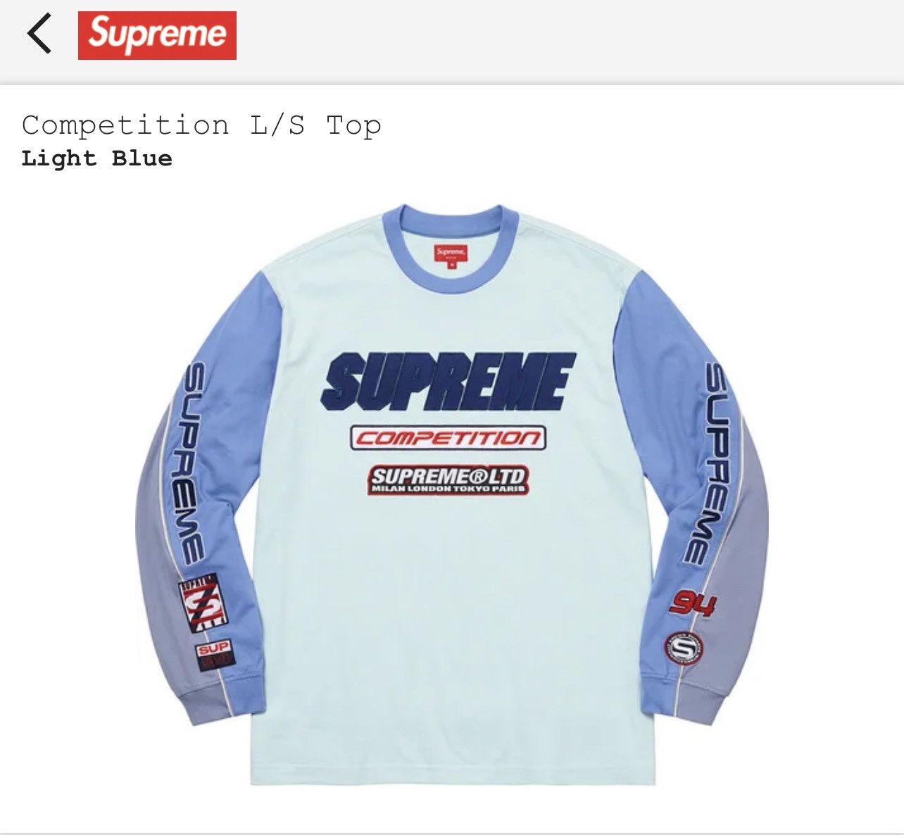 Supreme under retail discount