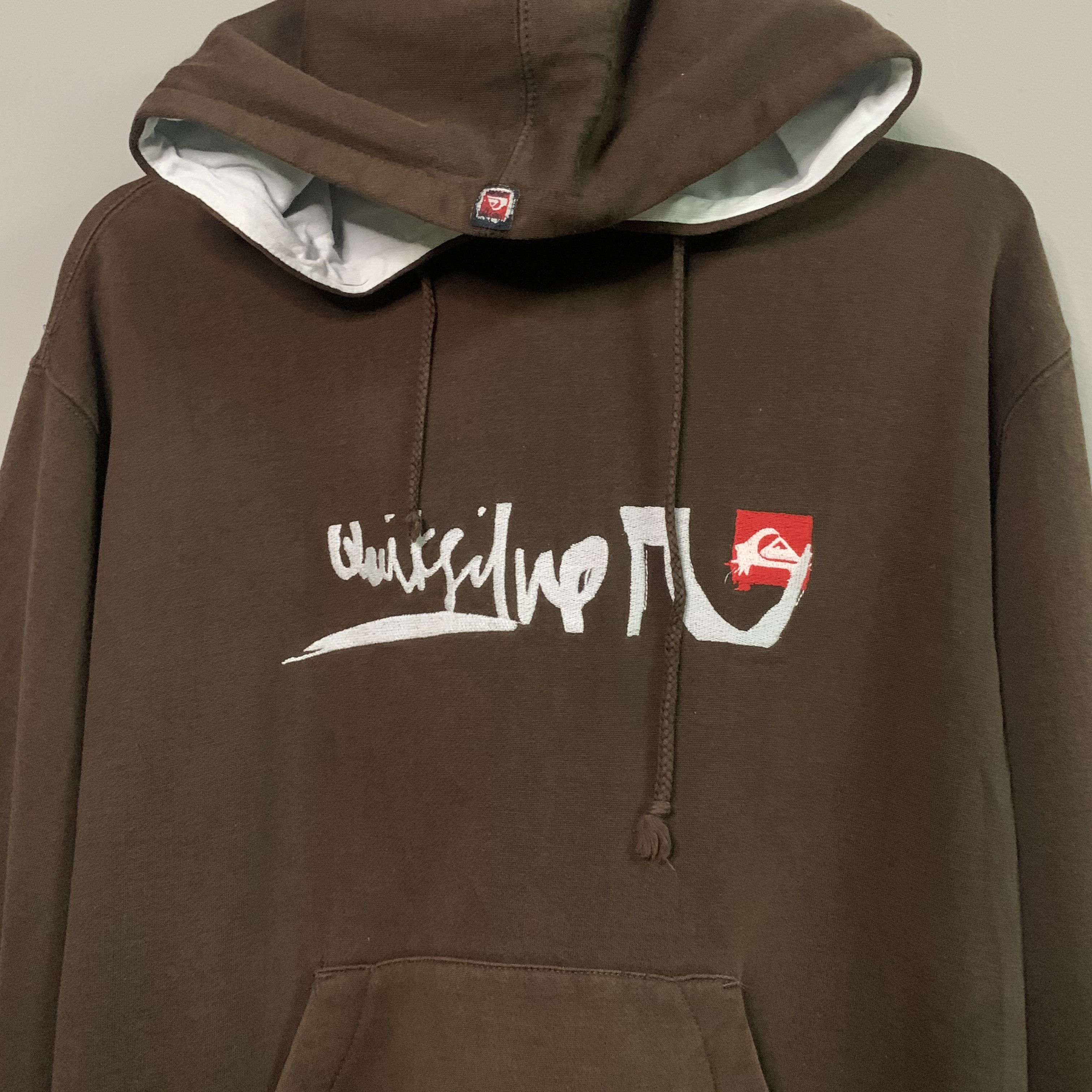 Quiksilver Quiksilver Embroidery Hooded Surf Style Sweater Sweatshirt Size US M / EU 48-50 / 2 - 3 Thumbnail